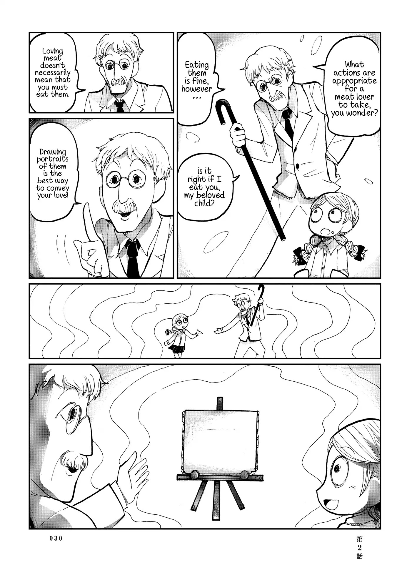 Beank & Rosa Chapter 2 page 10 - Chapter 2: How to Draw Meat