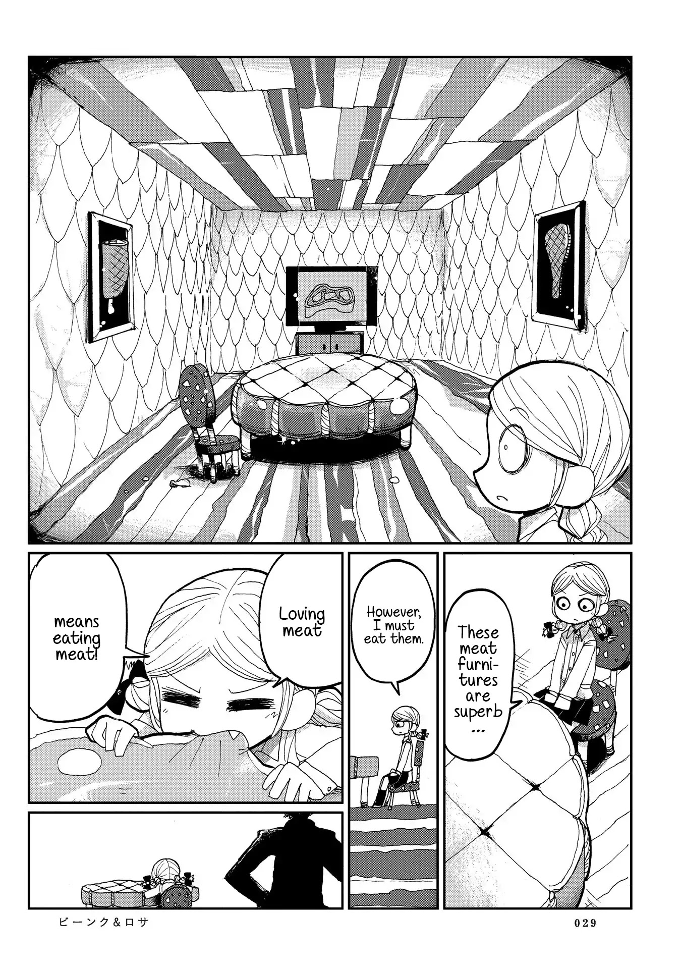 Beank & Rosa Chapter 2 page 9 - Chapter 2: How to Draw Meat