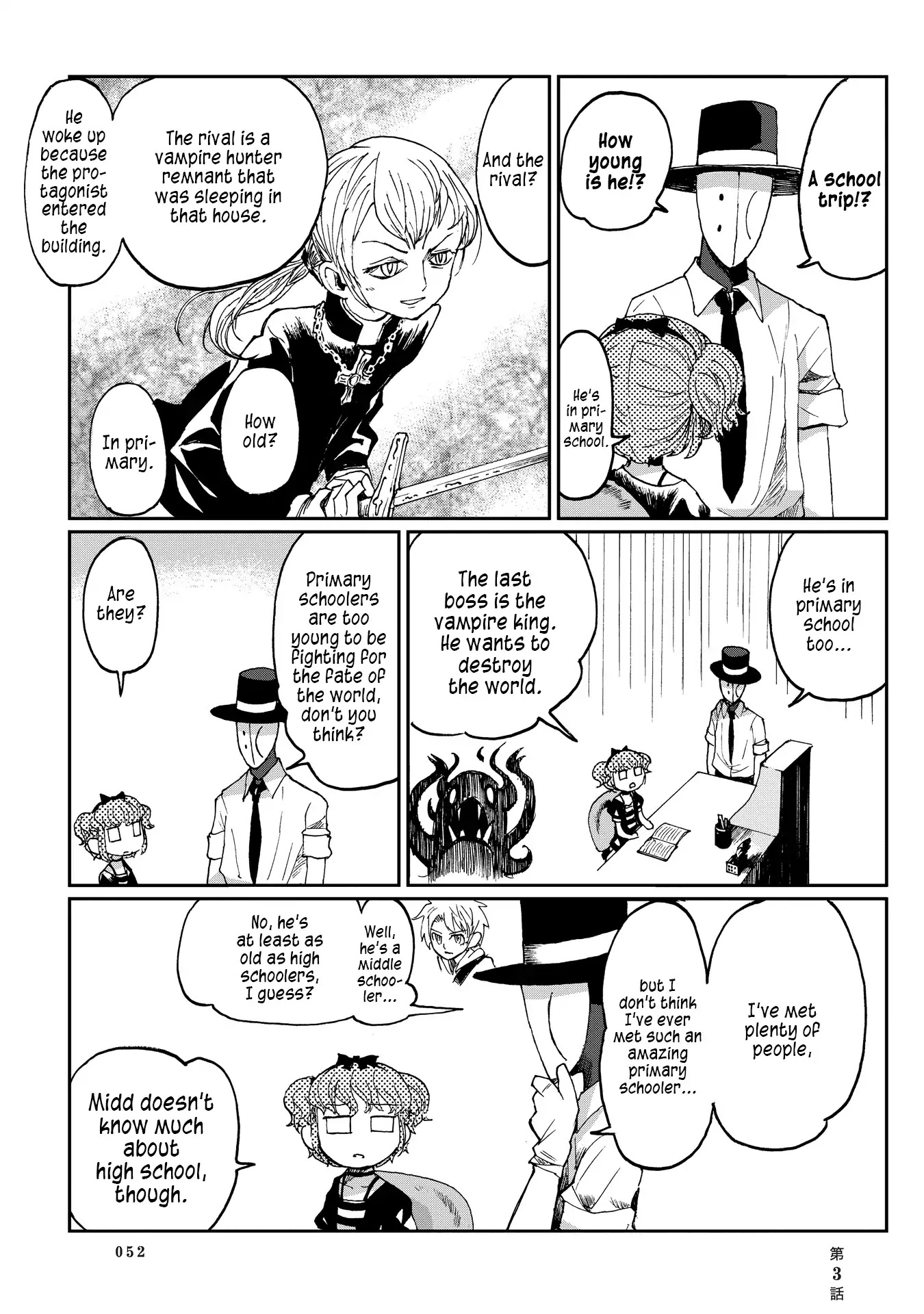 Beank & Rosa Chapter 3 page 14 - Chapter 3: How to Draw Battle Manga