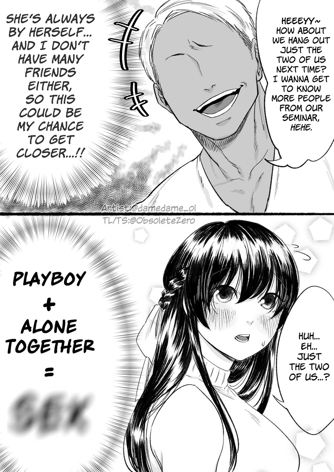 Bear and Bunny Cannot Be Friends Chapter 1 page 1 - Chapter 1: Mixed Signals
