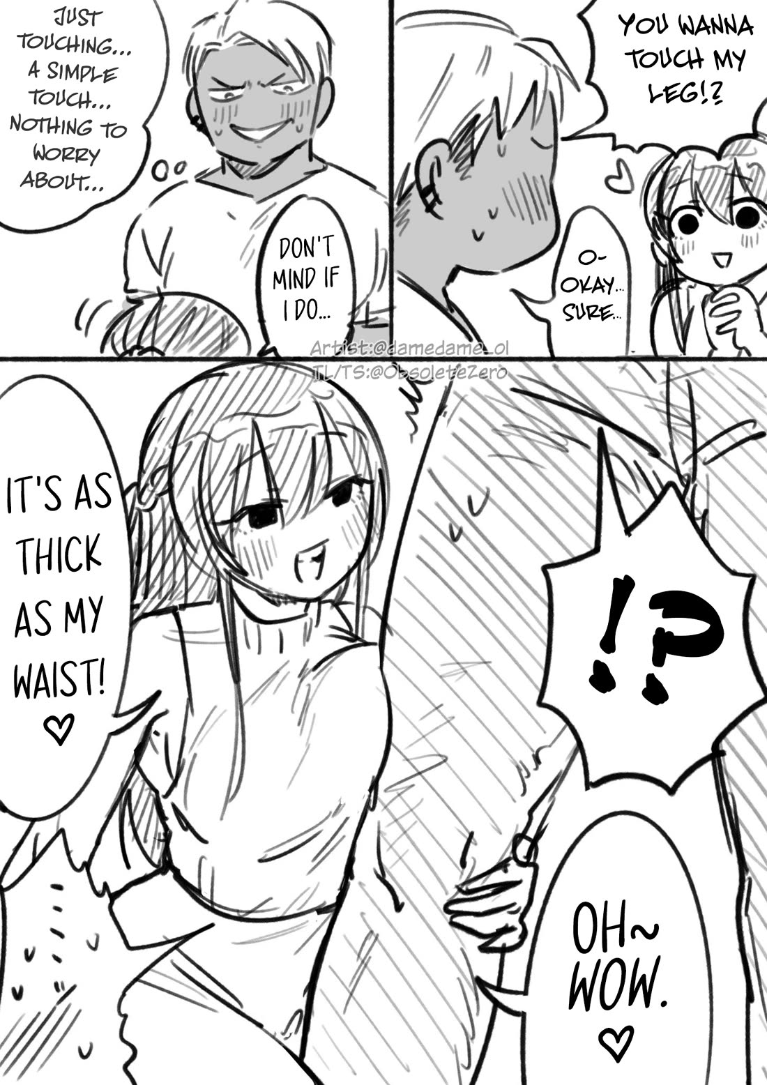 Bear and Bunny Cannot Be Friends Chapter 10.1 page 1 - Chapter 10.1: Extra Sketches: "Self-Rebuke"