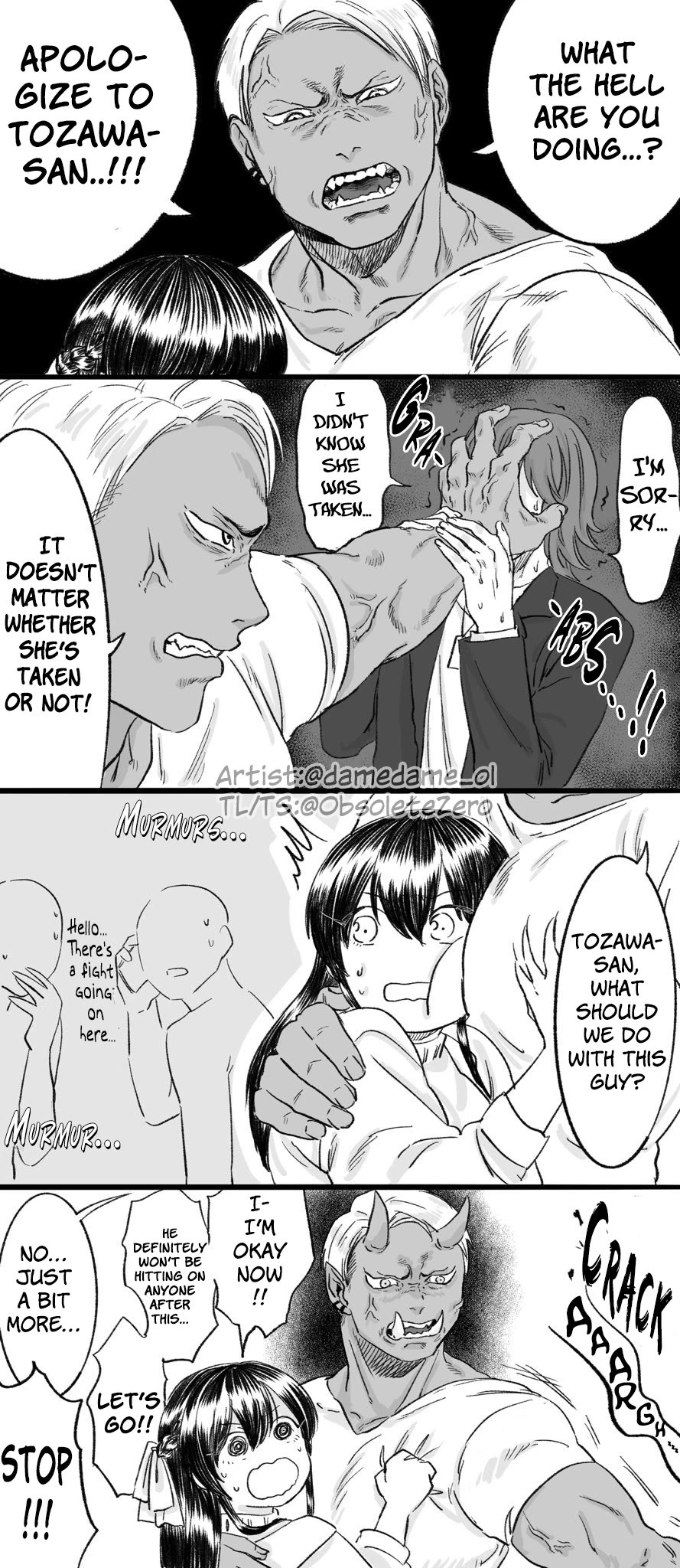 Bear and Bunny Cannot Be Friends Chapter 11 page 1 - Chapter 11: Ogre