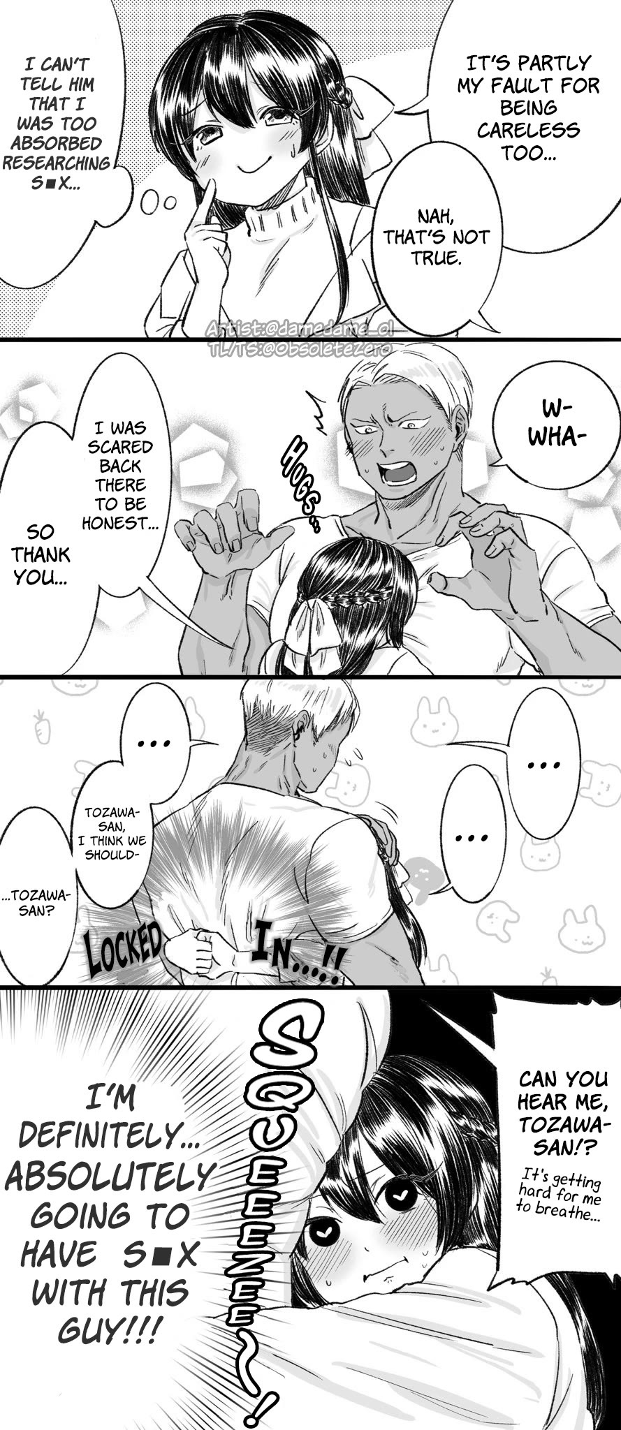 Bear and Bunny Cannot Be Friends Chapter 12 page 2 - Chapter 12: Determination