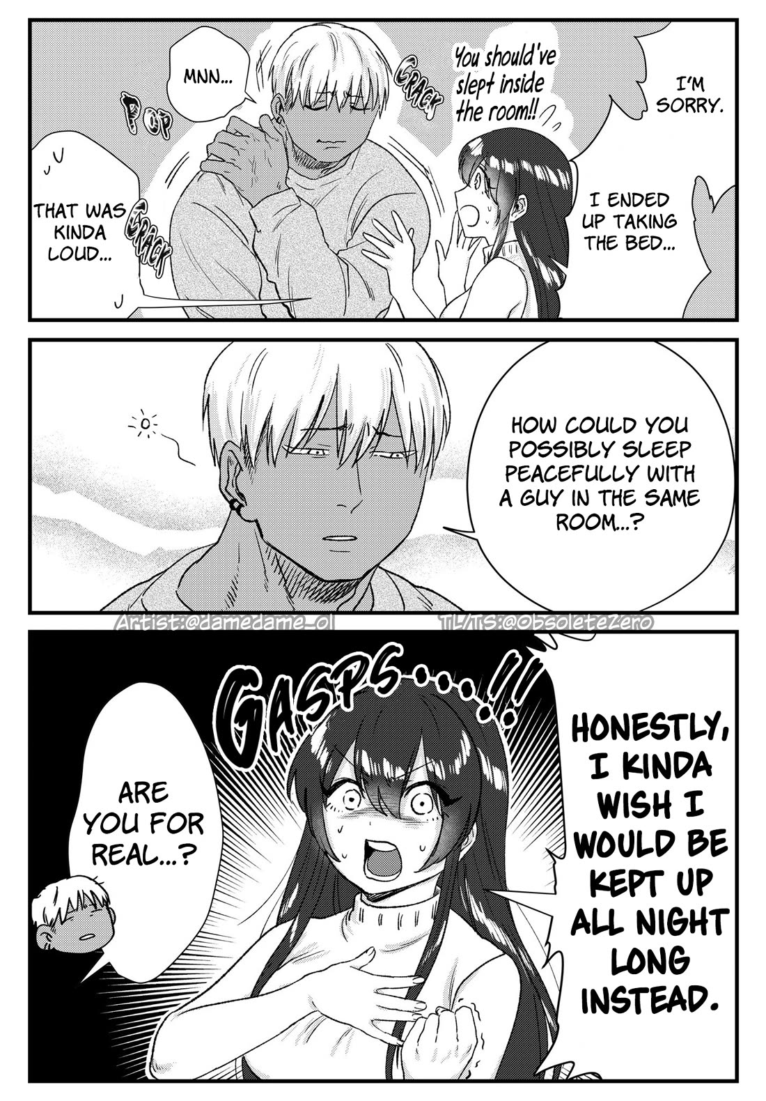 Bear and Bunny Cannot Be Friends Chapter 20 page 2 - Chapter 20: Morning after...?