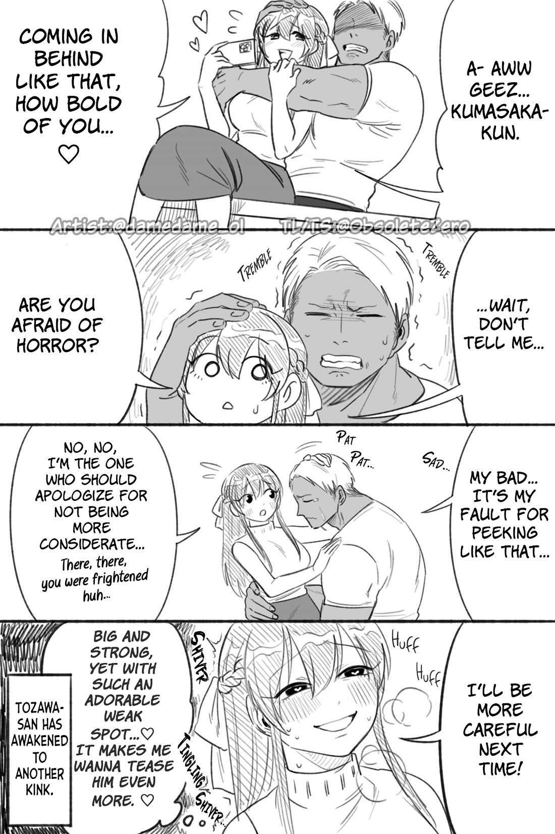 Bear and Bunny Cannot Be Friends Chapter 27 page 2 - Chapter 27: A Surprising Weakpoint