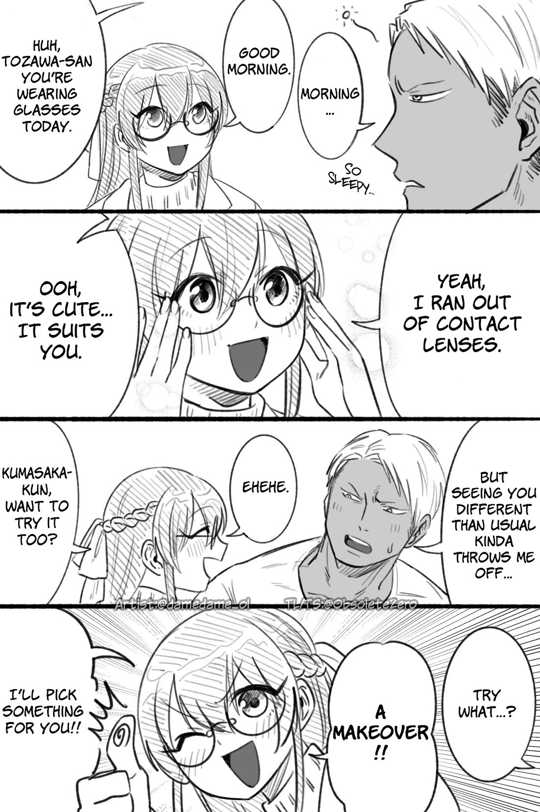 Bear and Bunny Cannot Be Friends Chapter 29 page 1 - Chapter 29: Makeover