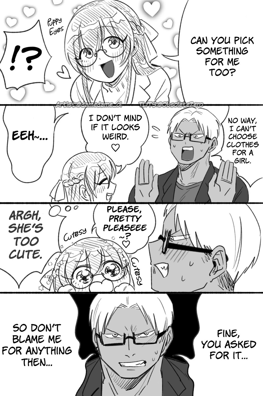 Bear and Bunny Cannot Be Friends Chapter 29 page 3 - Chapter 29: Makeover