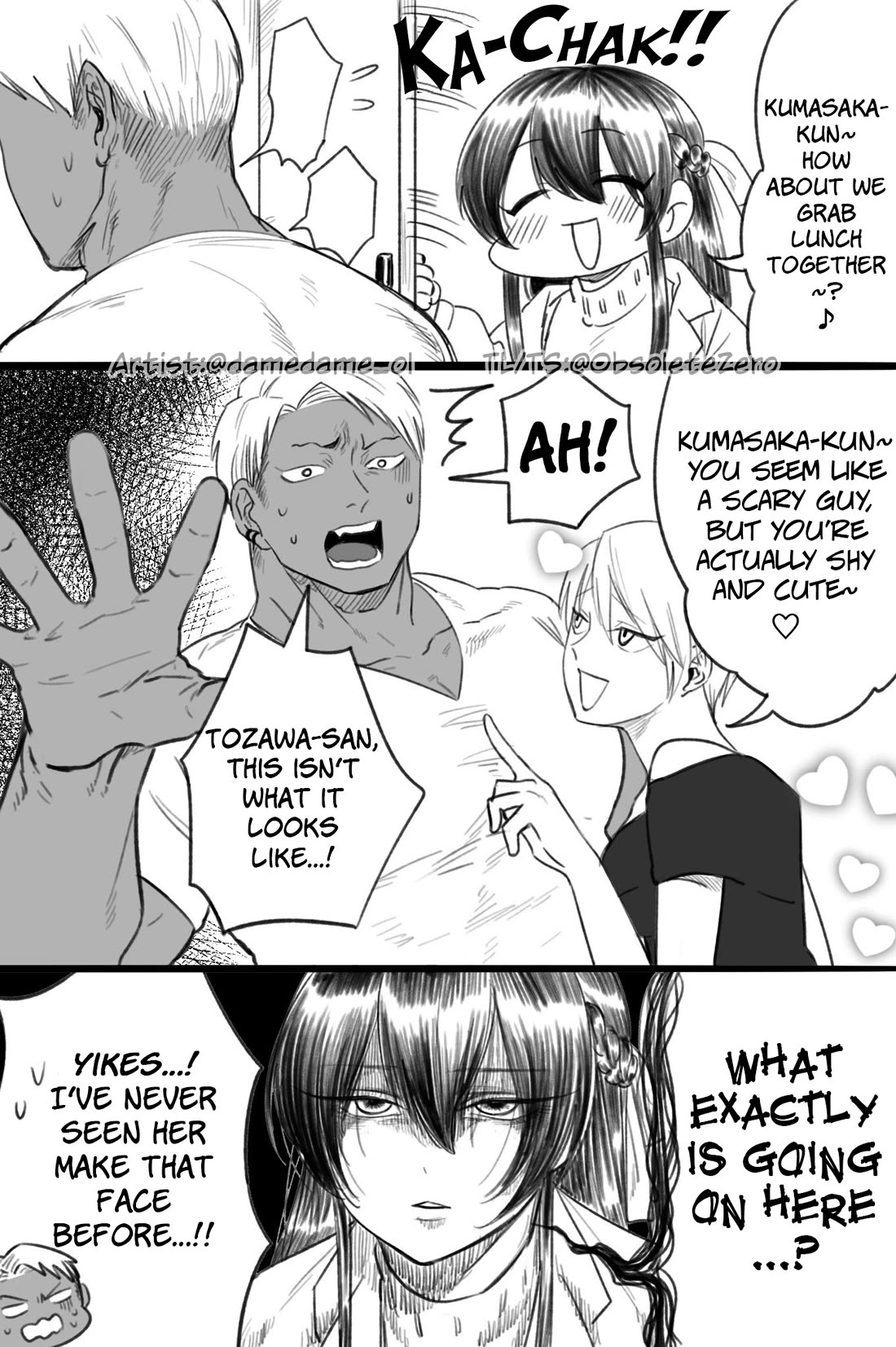 Bear and Bunny Cannot Be Friends Chapter 30 page 1 - Chapter 30: Thieving Cat