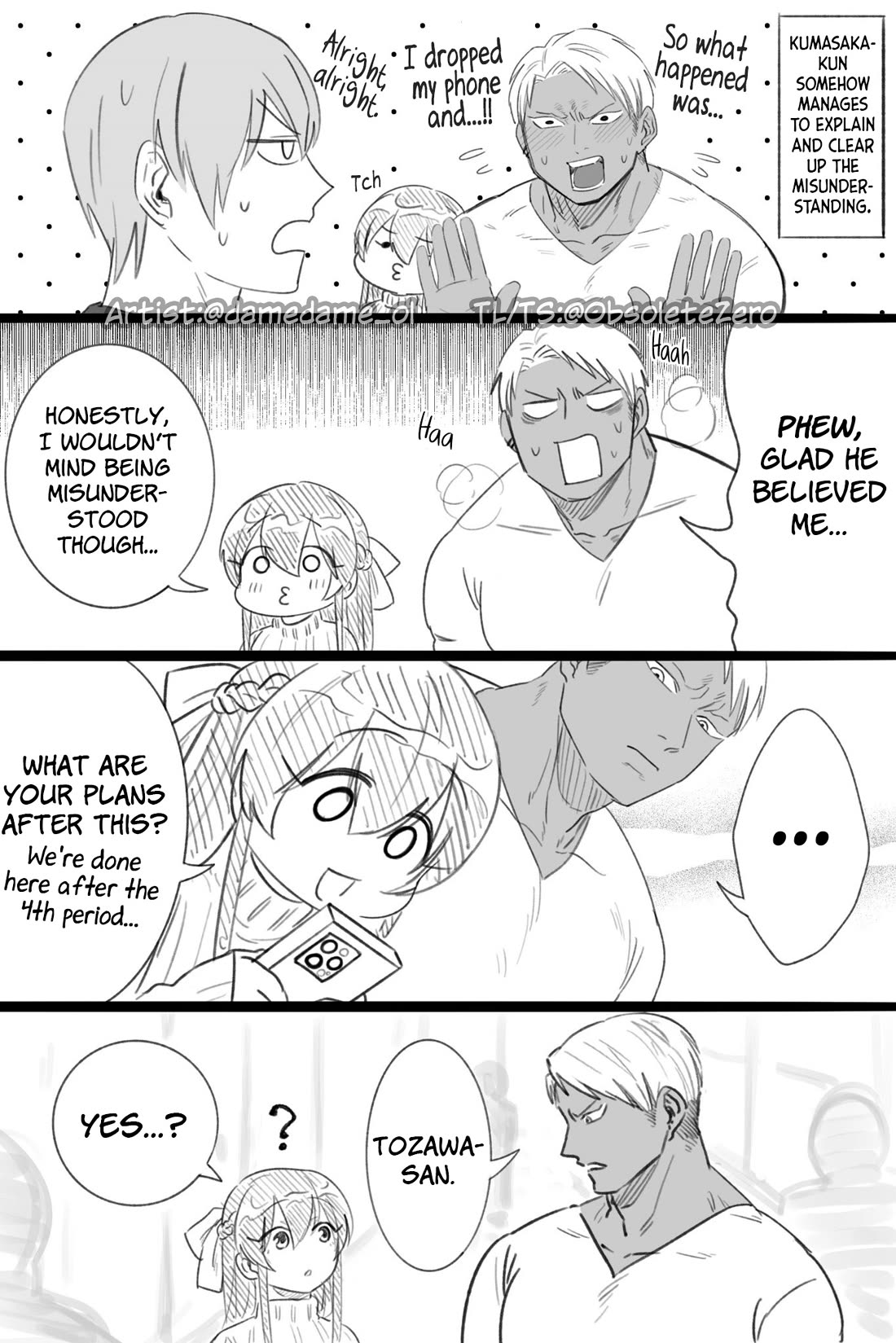 Bear and Bunny Cannot Be Friends Chapter 36 page 1 - Chapter 36: Only Me
