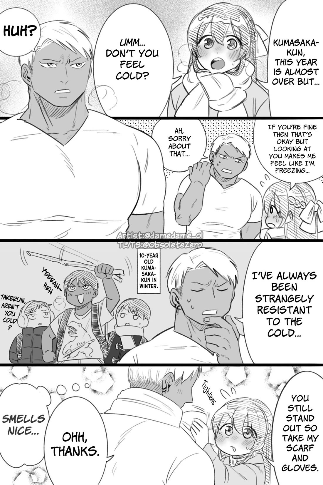 Bear and Bunny Cannot Be Friends Chapter 37 page 1 - Chapter 37: Cold Tolerance