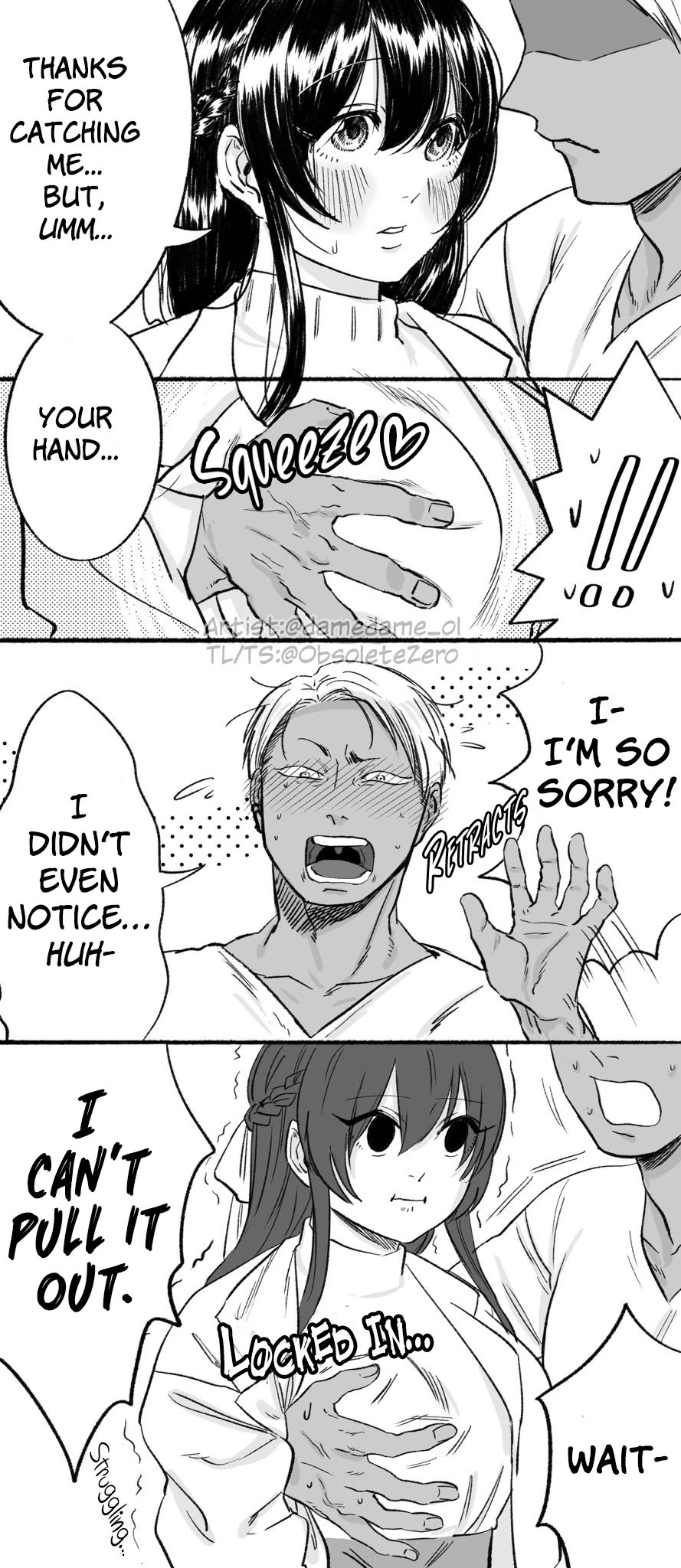 Bear and Bunny Cannot Be Friends Chapter 4 page 1 - Chapter 4: Just stay put