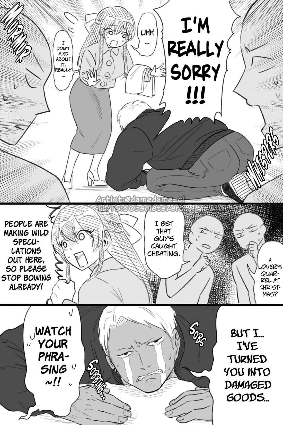 Bear and Bunny Cannot Be Friends Chapter 40 page 1 - Chapter 40: It's a Draw