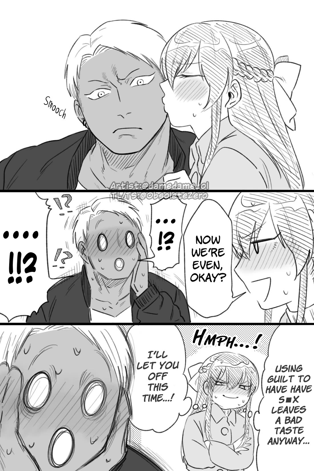 Bear and Bunny Cannot Be Friends Chapter 40 page 3 - Chapter 40: It's a Draw