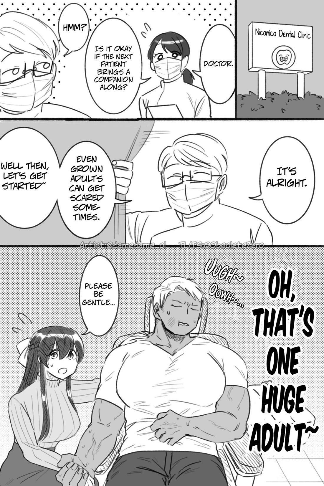 Bear and Bunny Cannot Be Friends Chapter 44 page 1 - Chapter 44: Sensational Relief! Compression Remedy