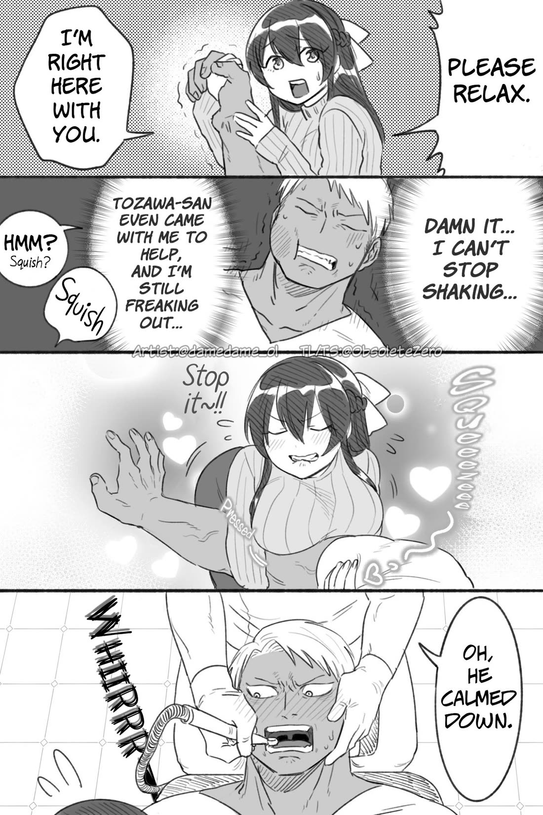 Bear and Bunny Cannot Be Friends Chapter 44 page 4 - Chapter 44: Sensational Relief! Compression Remedy