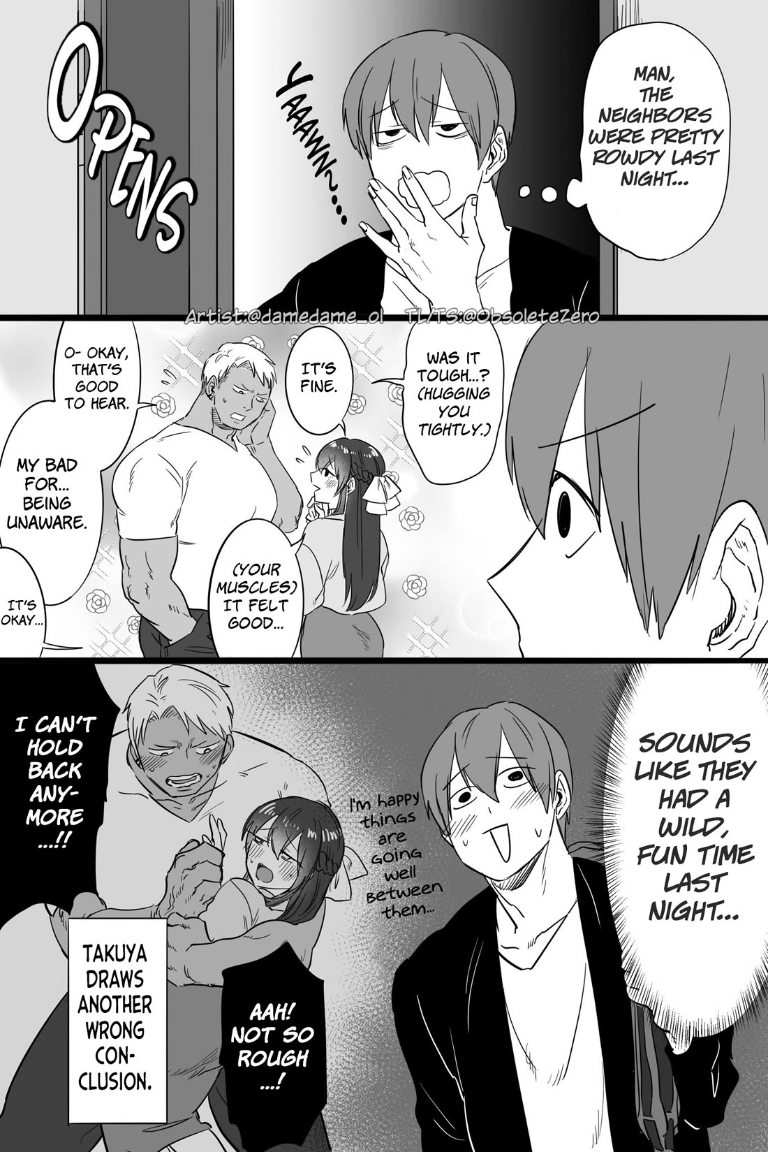 Bear and Bunny Cannot Be Friends Chapter 46 page 5 - Chapter 46: HAAA!!