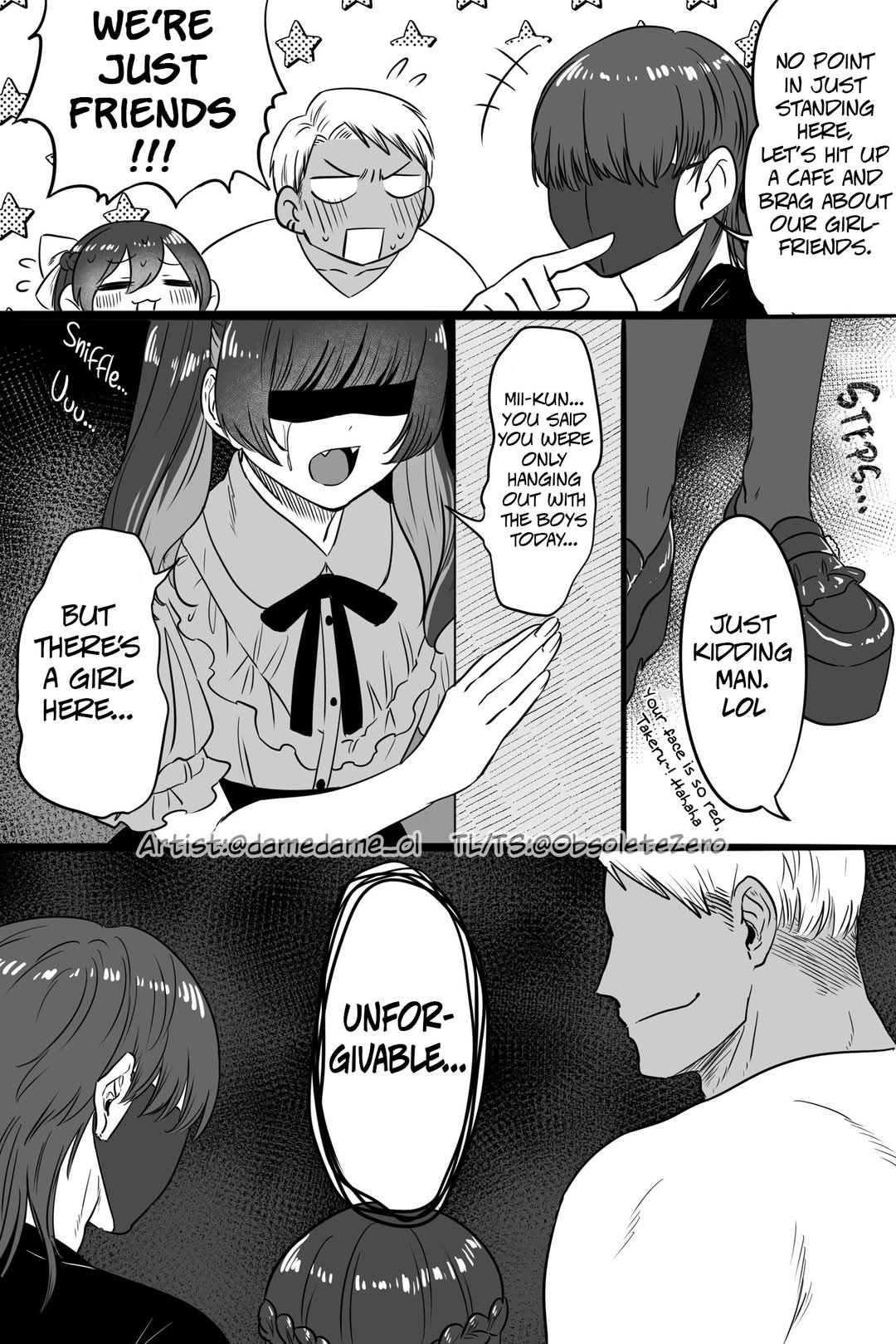 Bear and Bunny Cannot Be Friends Chapter 48 page 2 - Chapter 48: Looming Shadow