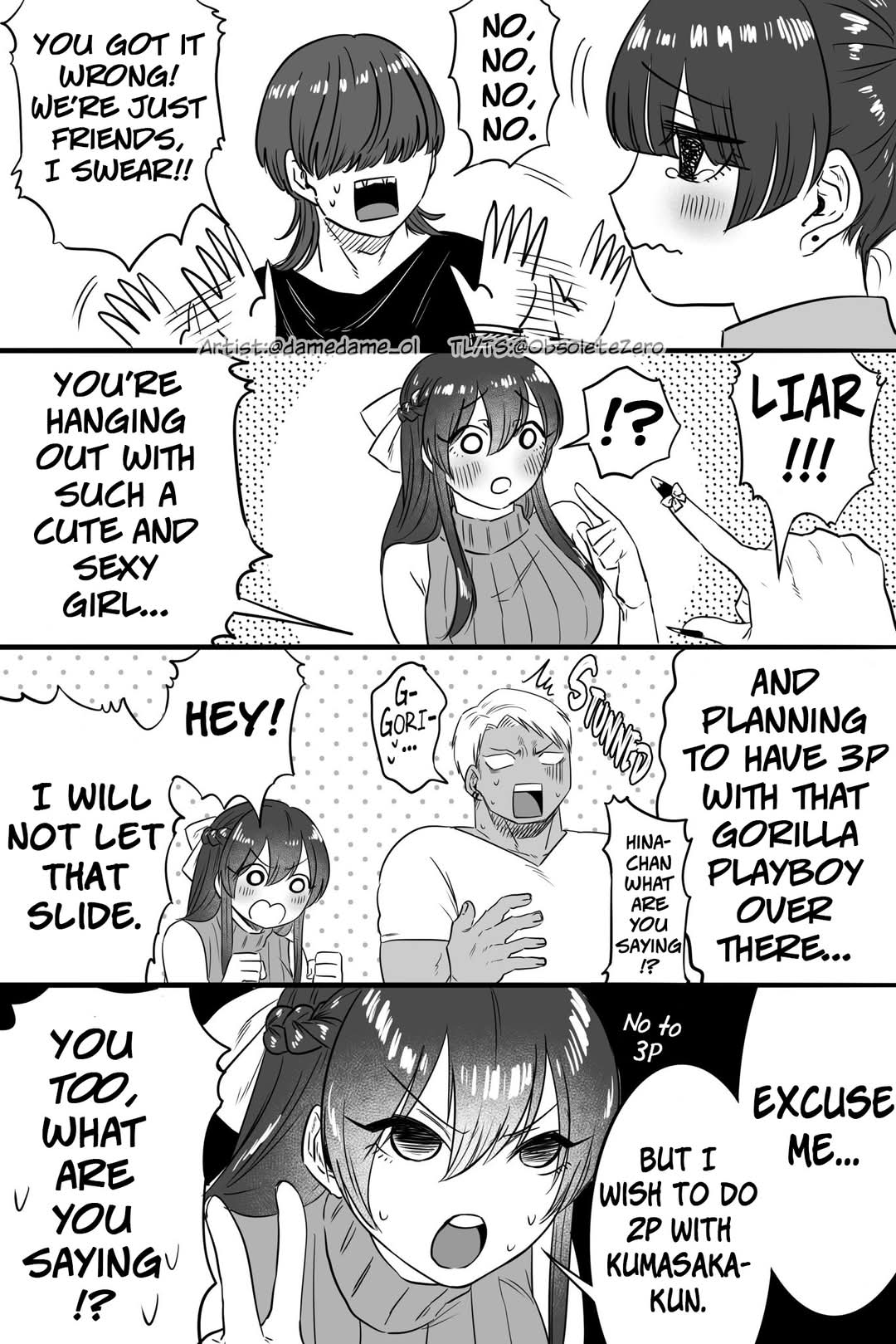 Bear and Bunny Cannot Be Friends Chapter 49 page 4 - Chapter 49: That's Non-Negotiable