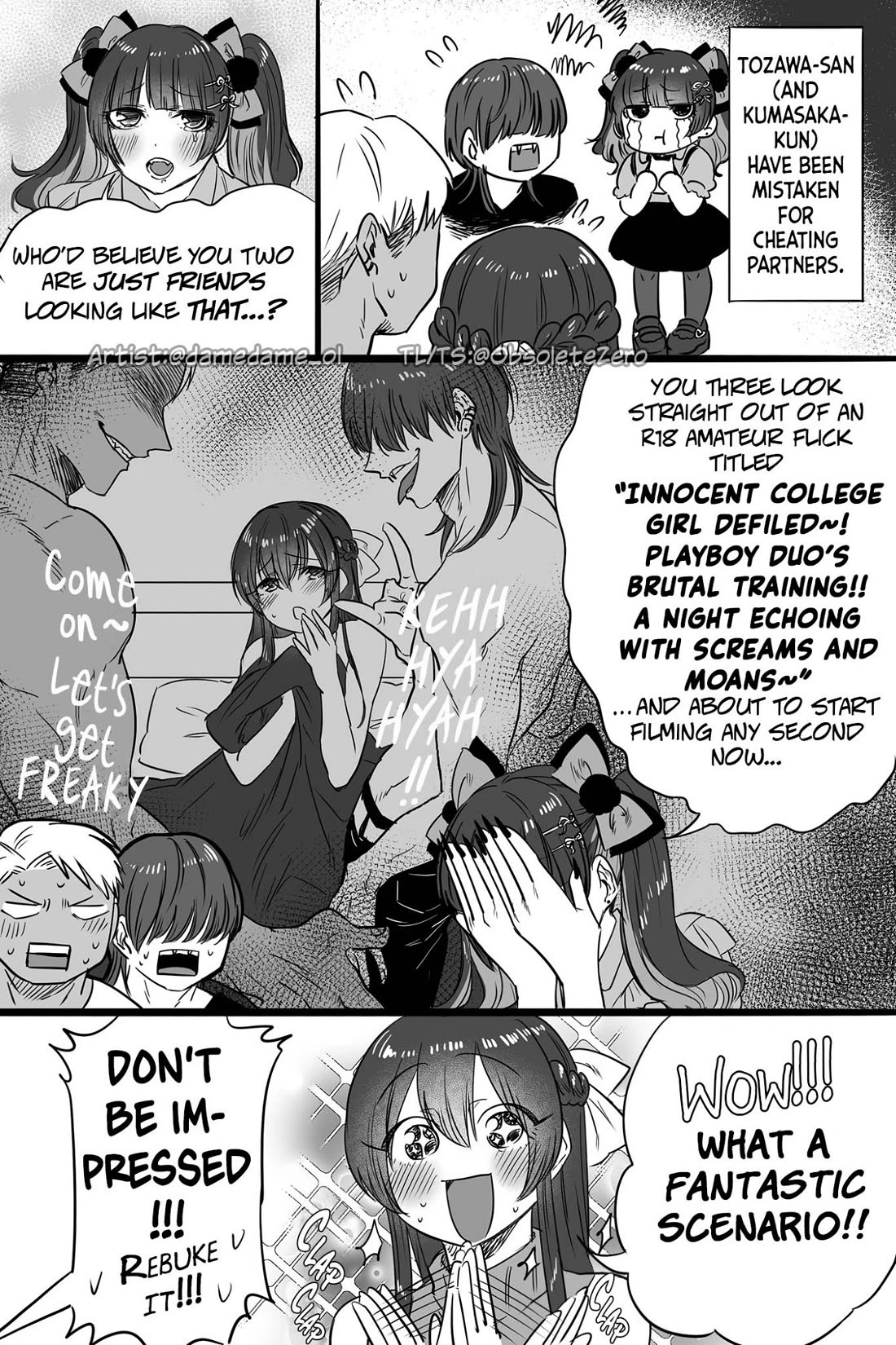 Bear and Bunny Cannot Be Friends Chapter 50 page 1 - Chapter 50: I Feel Like We Could Get Along