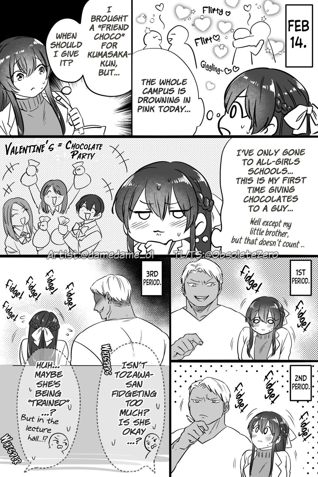 Bear and Bunny Cannot Be Friends Chapter 52 page 1 - Chapter 52: Even 'FWB'Choco Makes Me Nervous