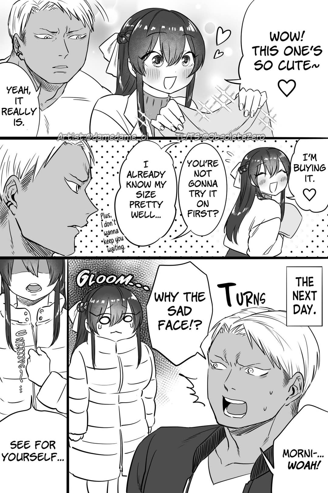 Bear and Bunny Cannot Be Friends Chapter 53 page 1 - Chapter 53: Cat: ...S-Save...Me...