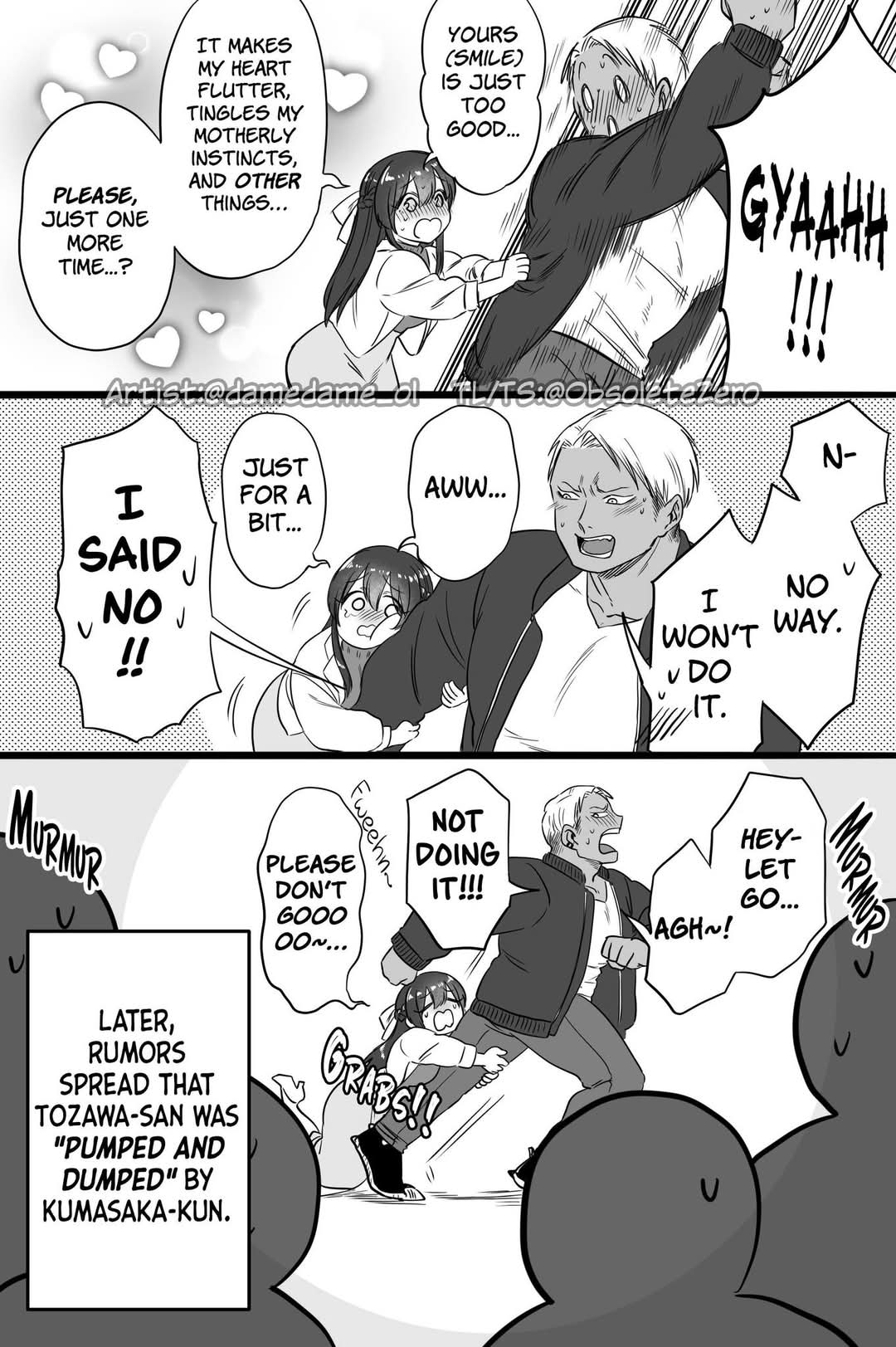 Bear and Bunny Cannot Be Friends Chapter 54 page 3 - Chapter 54: Just The Tip, Please...!