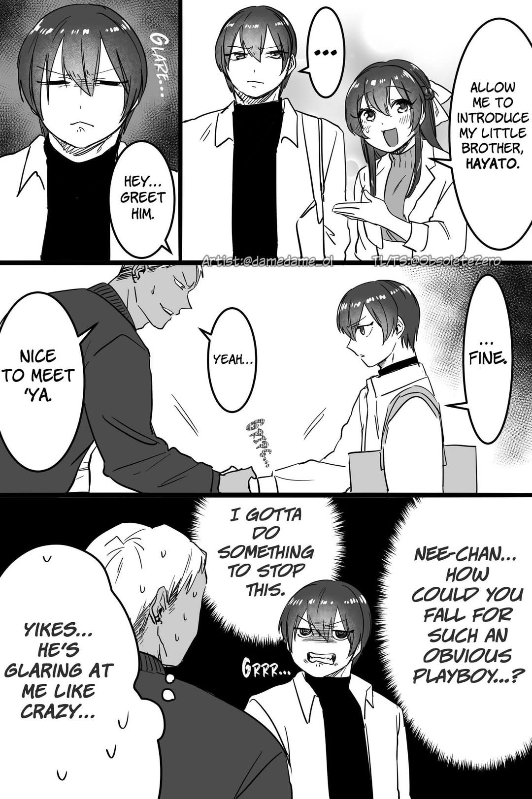 Bear and Bunny Cannot Be Friends Chapter 56 page 1 - Chapter 56: Am I Getting Ignored~!?