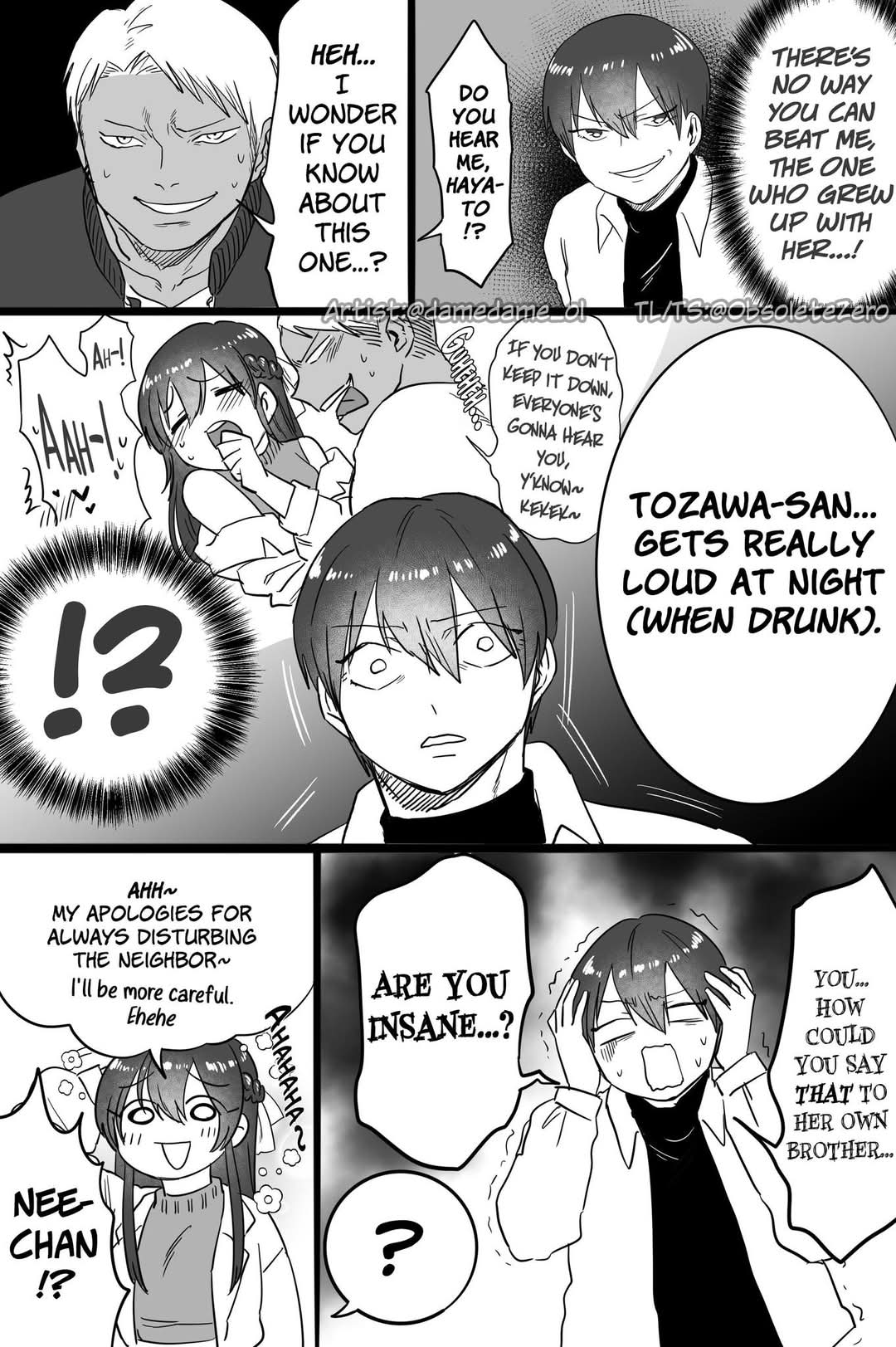 Bear and Bunny Cannot Be Friends Chapter 57 page 2 - Chapter 57: Tozawa-san's Secrets Showdown!!!