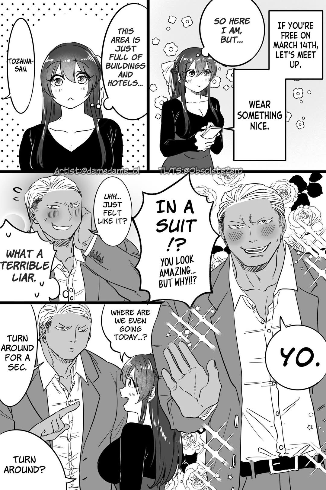 Bear and Bunny Cannot Be Friends Chapter 60 page 1 - Chapter 60: A Stimulating White Day