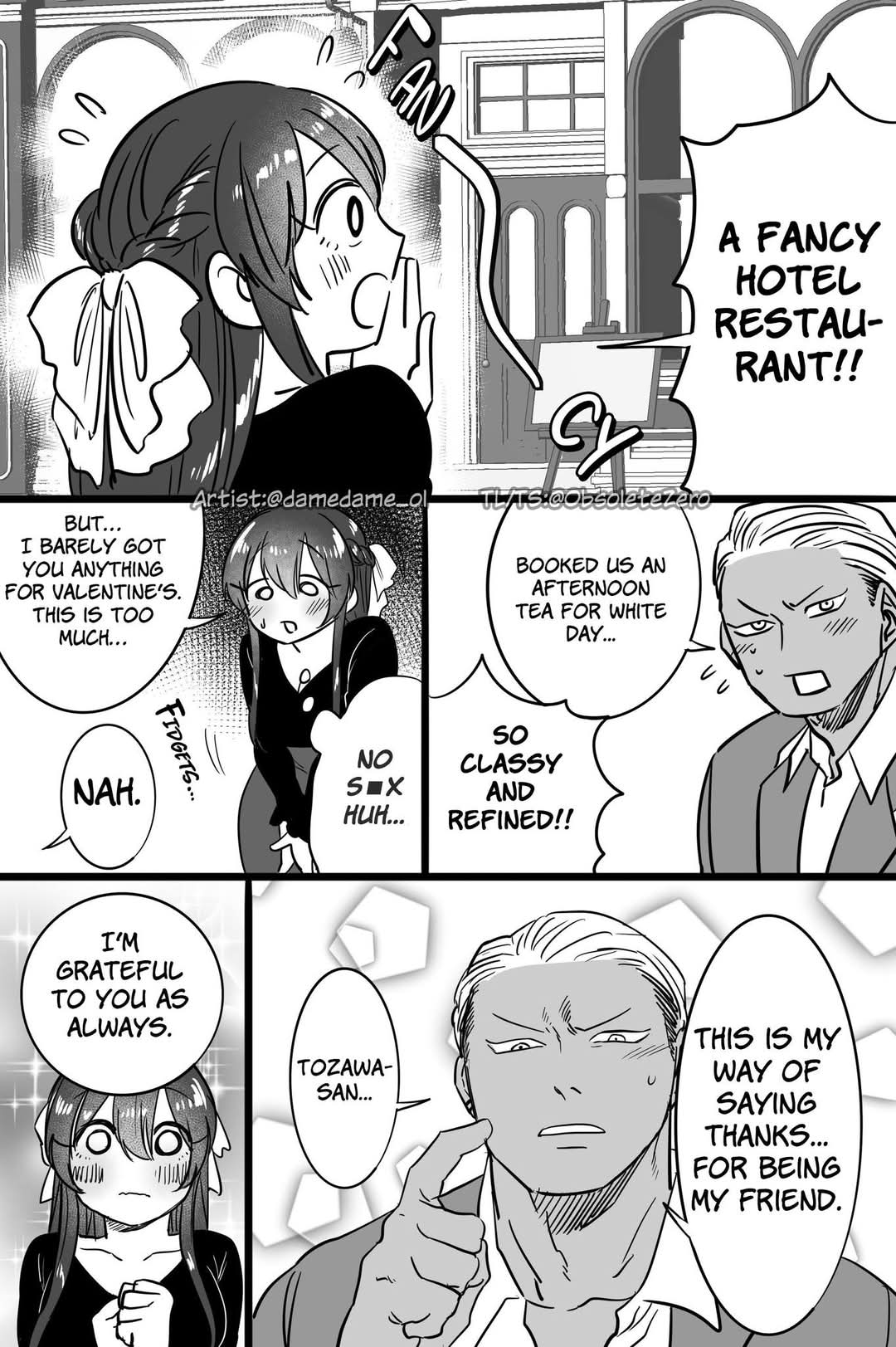 Bear and Bunny Cannot Be Friends Chapter 60 page 3 - Chapter 60: A Stimulating White Day