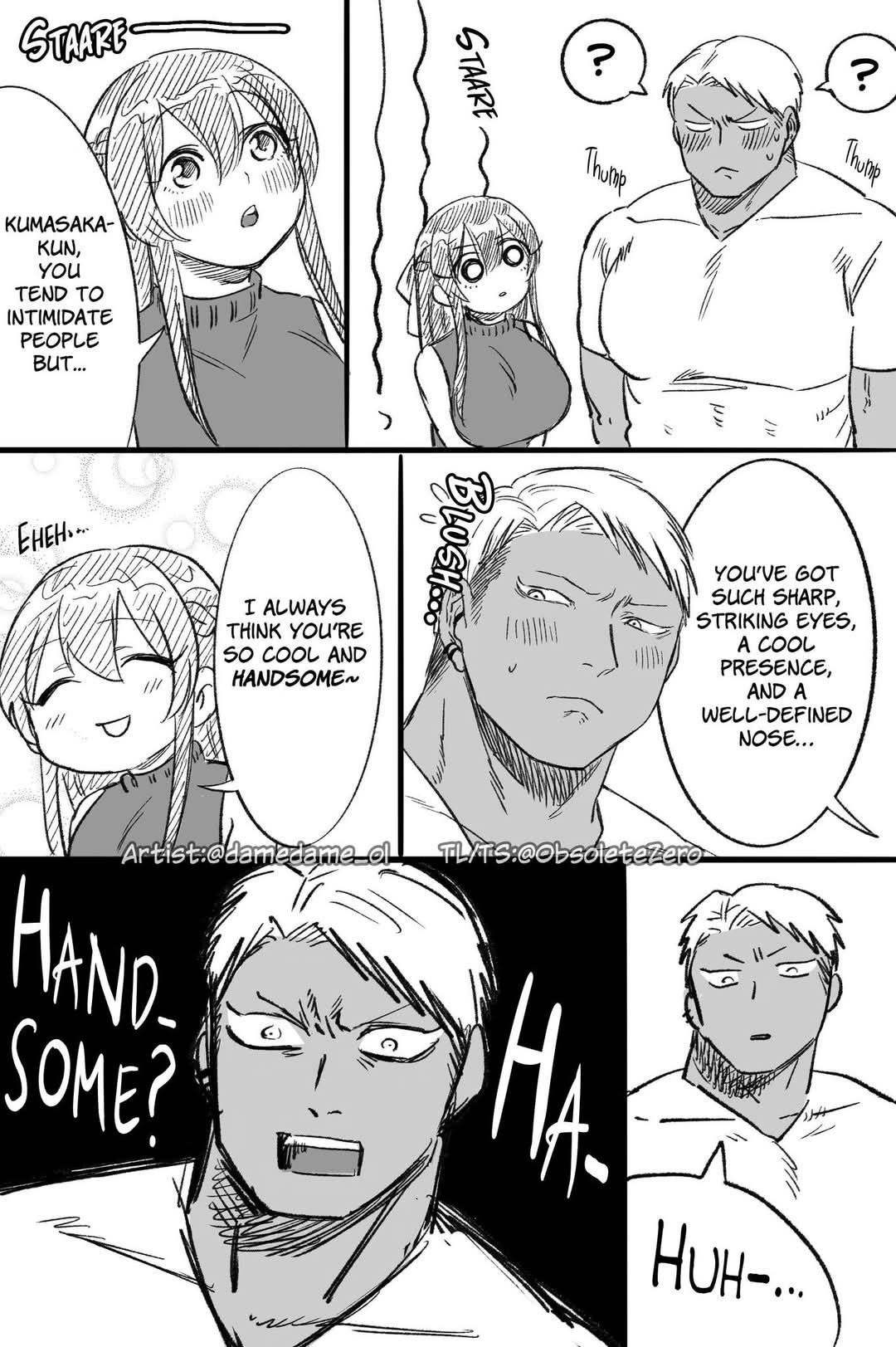 Bear and Bunny Cannot Be Friends Chapter 64 page 1 - Chapter 64: SMUGasaka-kun