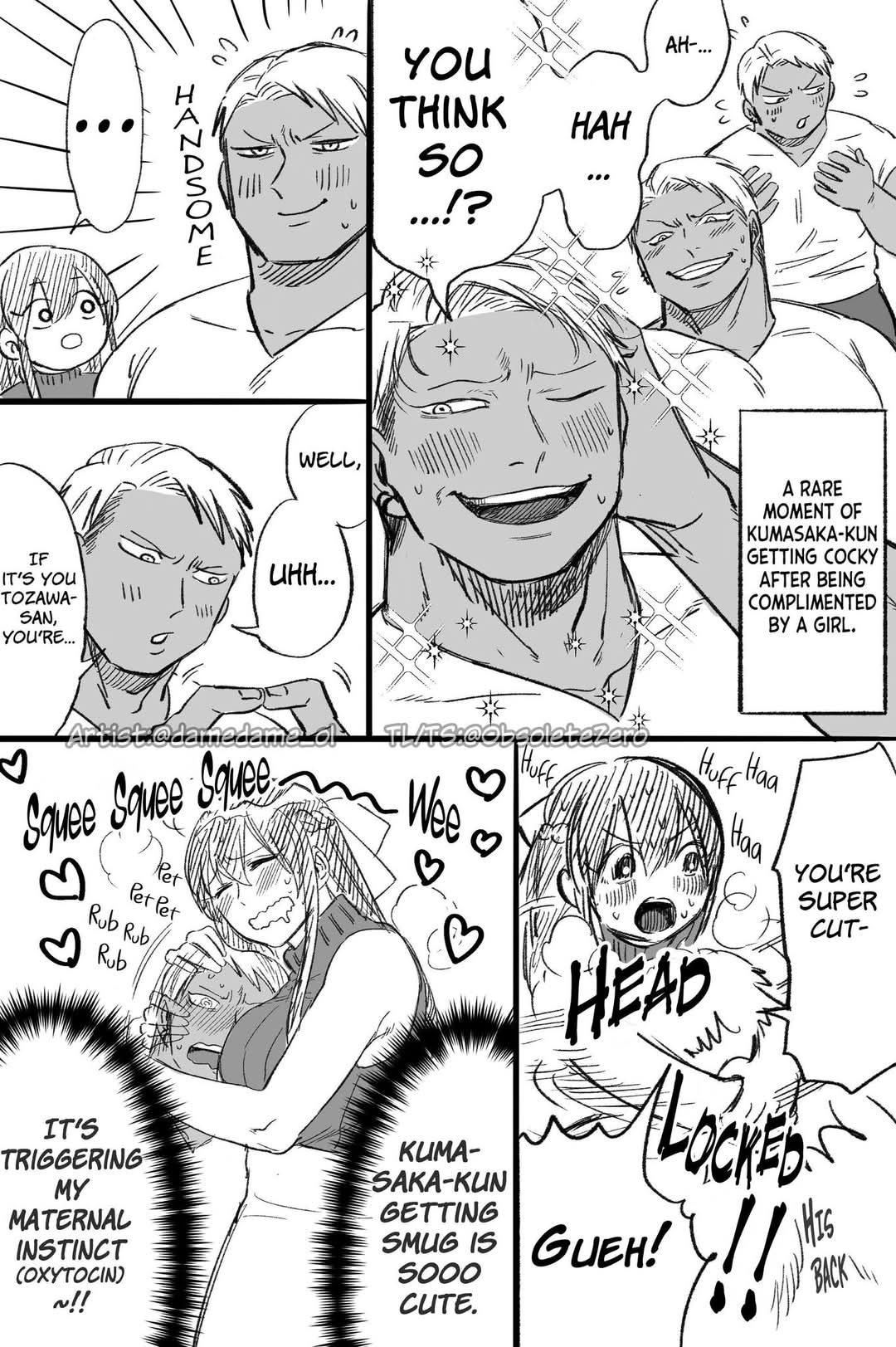 Bear and Bunny Cannot Be Friends Chapter 64 page 2 - Chapter 64: SMUGasaka-kun
