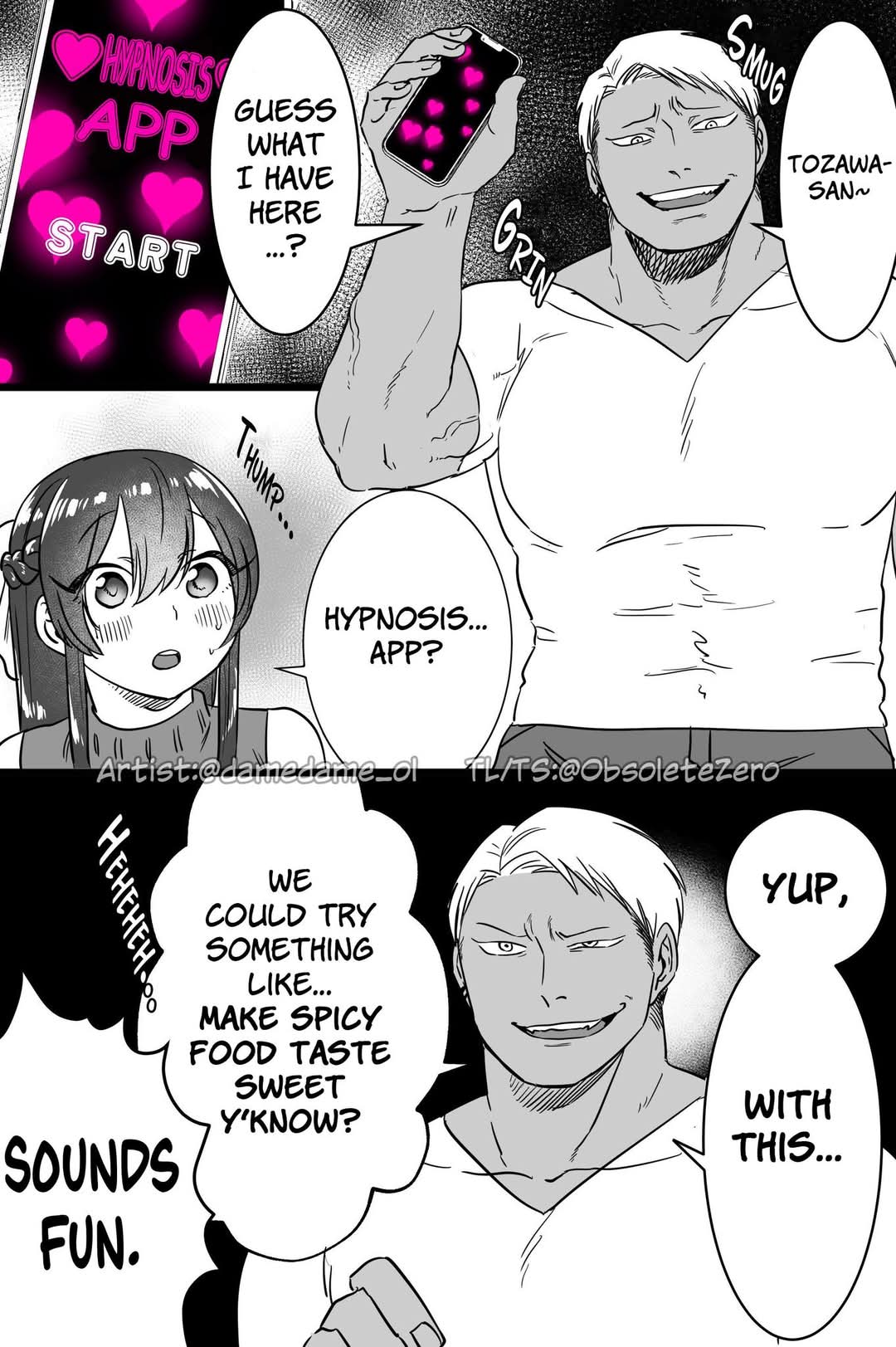Bear and Bunny Cannot Be Friends Chapter 65 page 1 - Chapter 65: Hypnosis App