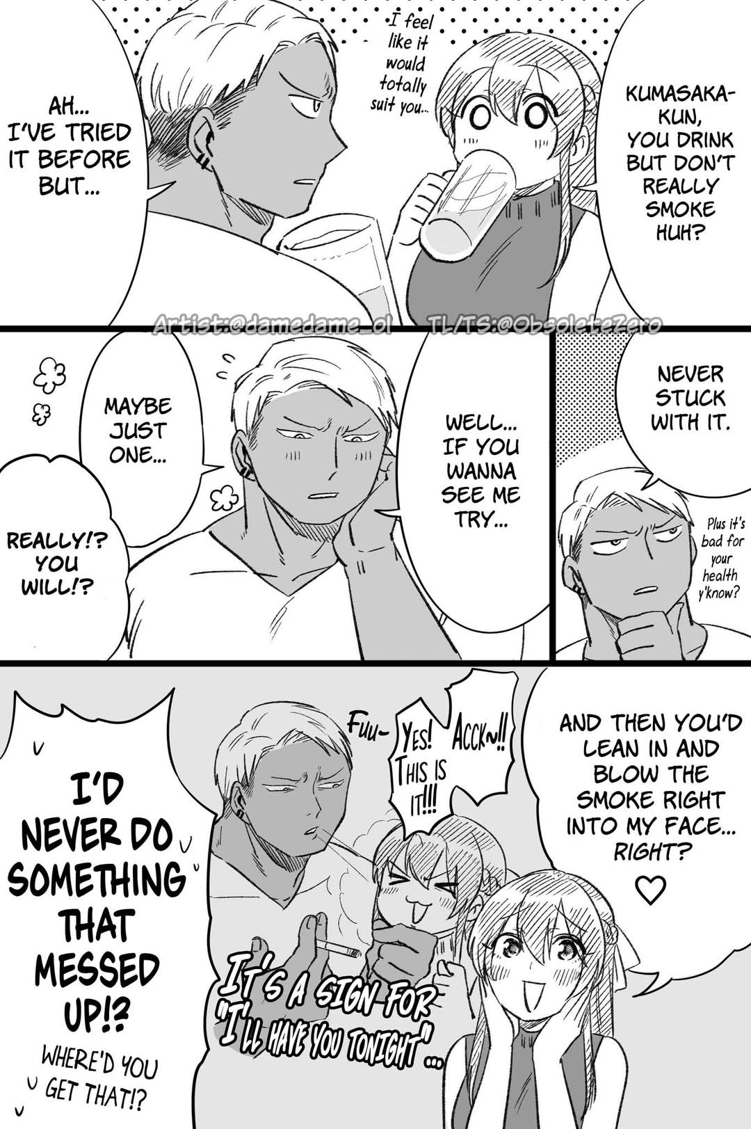 Bear and Bunny Cannot Be Friends Chapter 67 page 1 - Chapter 67: Is That The Vibe I Give Off...?