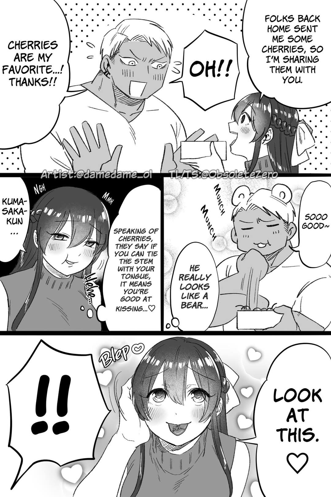 Bear and Bunny Cannot Be Friends Chapter 68 page 1 - Chapter 68: Finest Technique