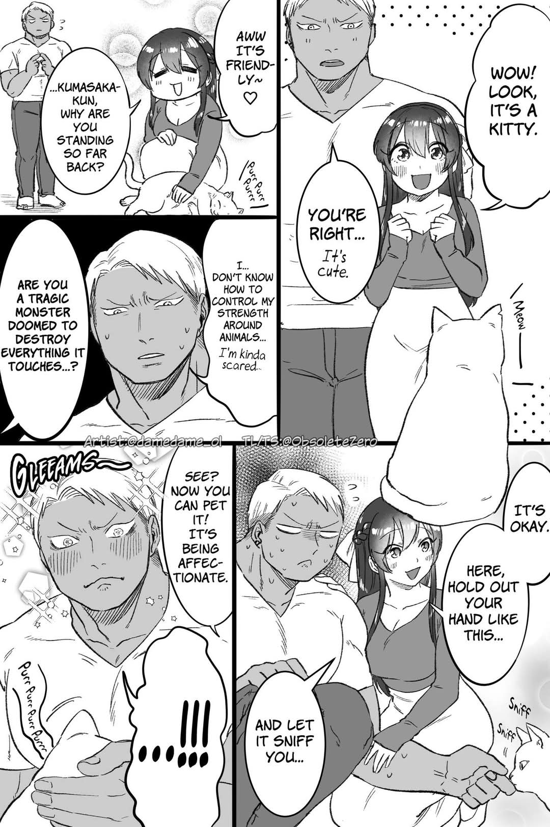 Bear and Bunny Cannot Be Friends Chapter 69 page 1 - Chapter 69: Pussy Cat