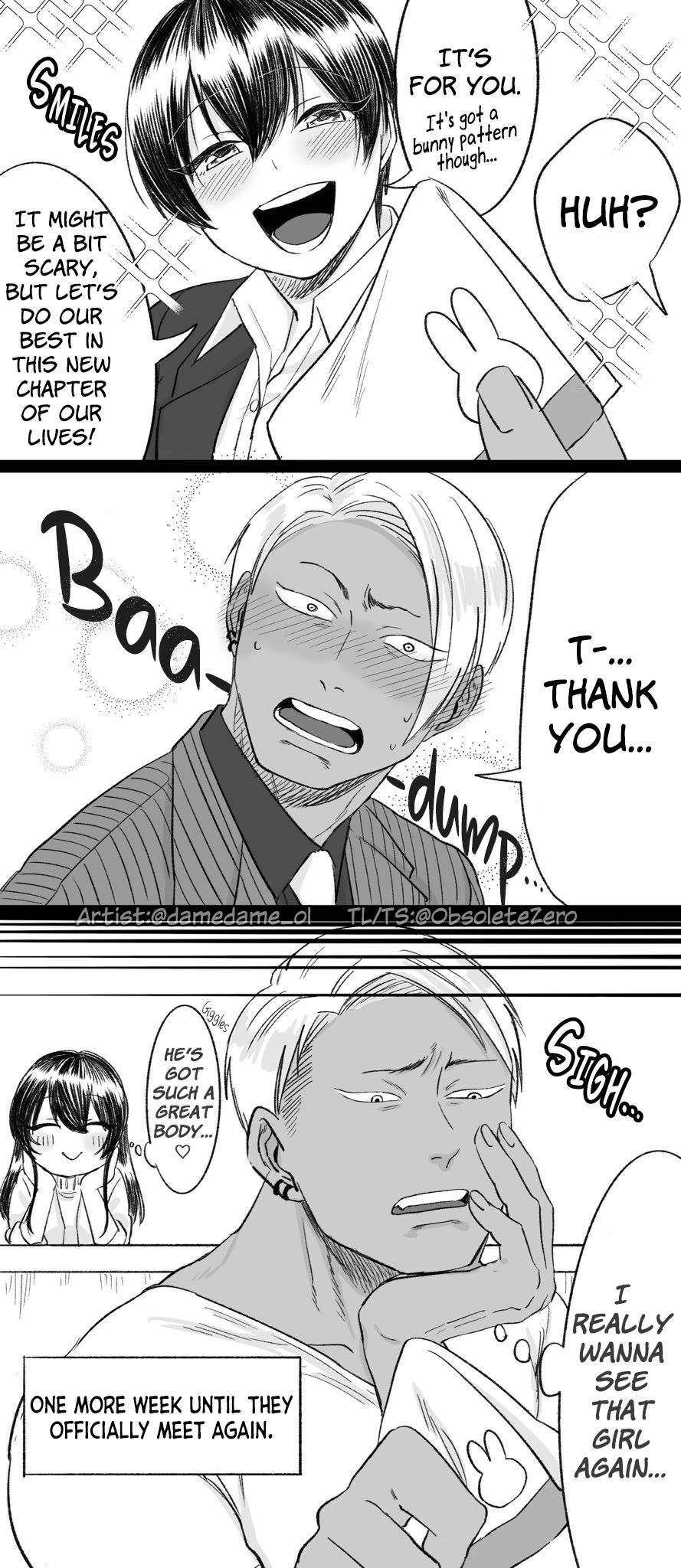 Bear and Bunny Cannot Be Friends Chapter 7.3 page 2 - Chapter 7.3: [Extra Chapter] Entrance Ceremony - 2