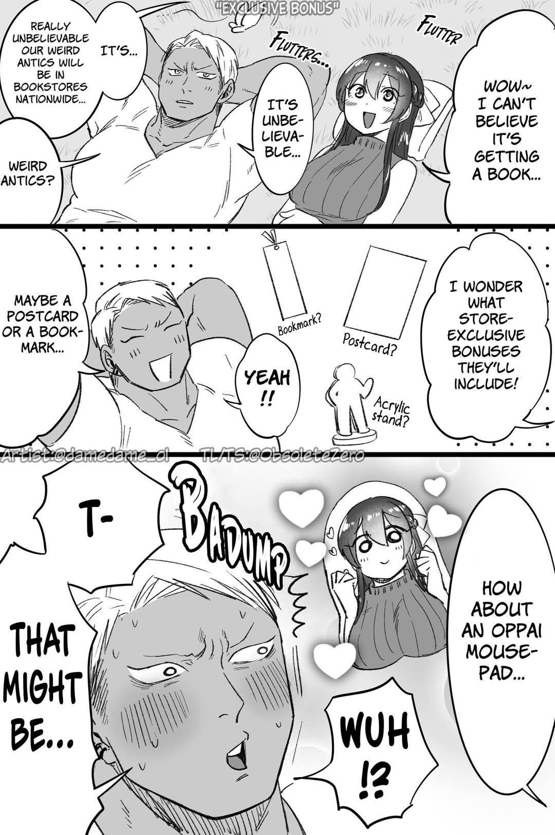 Bear and Bunny Cannot Be Friends Chapter 71.5 page 3 - Chapter 71.5: Official Physical/Digital Book Adaptation Announcement