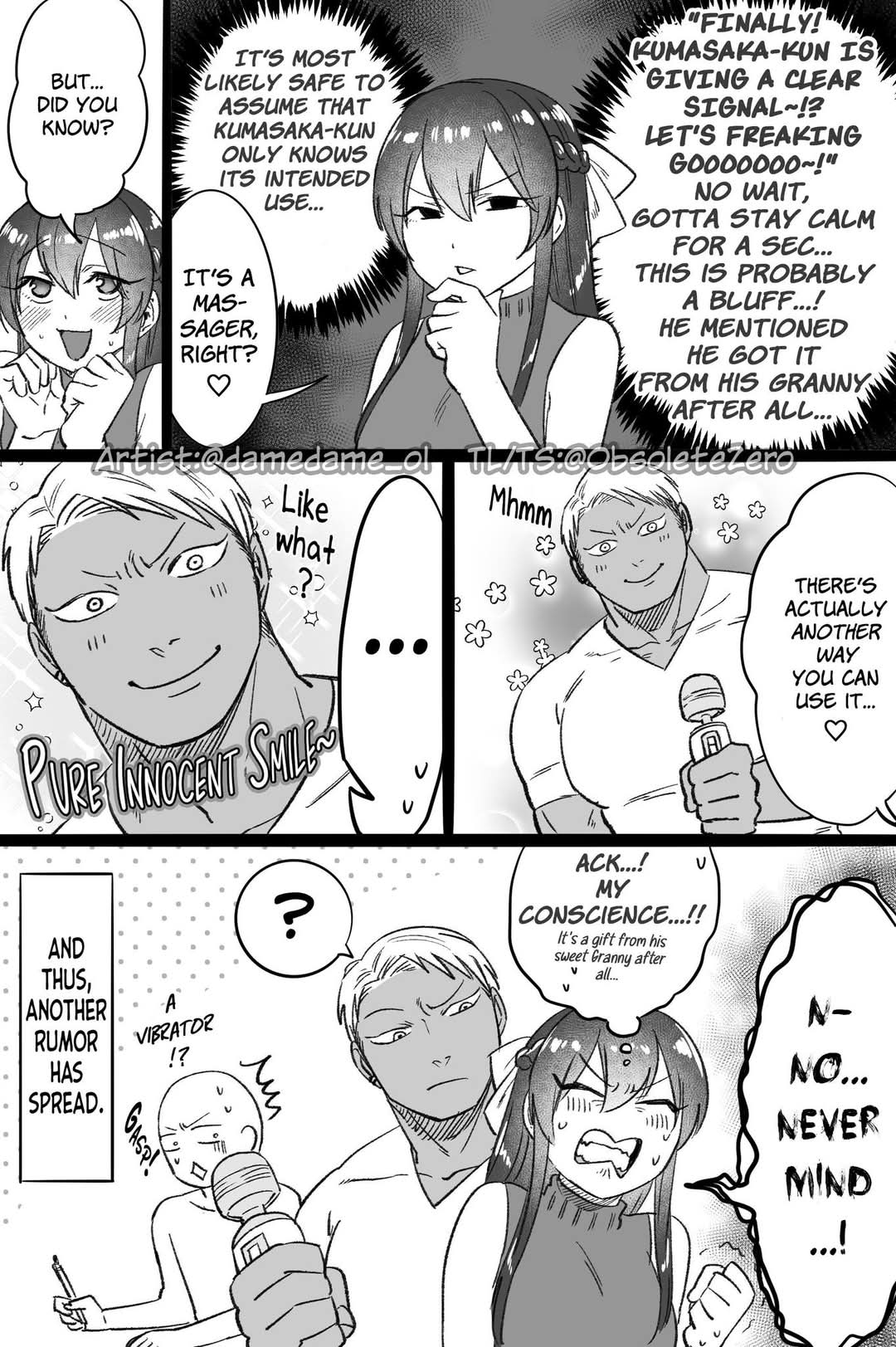 Bear and Bunny Cannot Be Friends Chapter 72 page 2 - Chapter 72: Dear Takeru, this is great for stiff shoulders, eat your veggies and don't be picky. Love, Granny.
