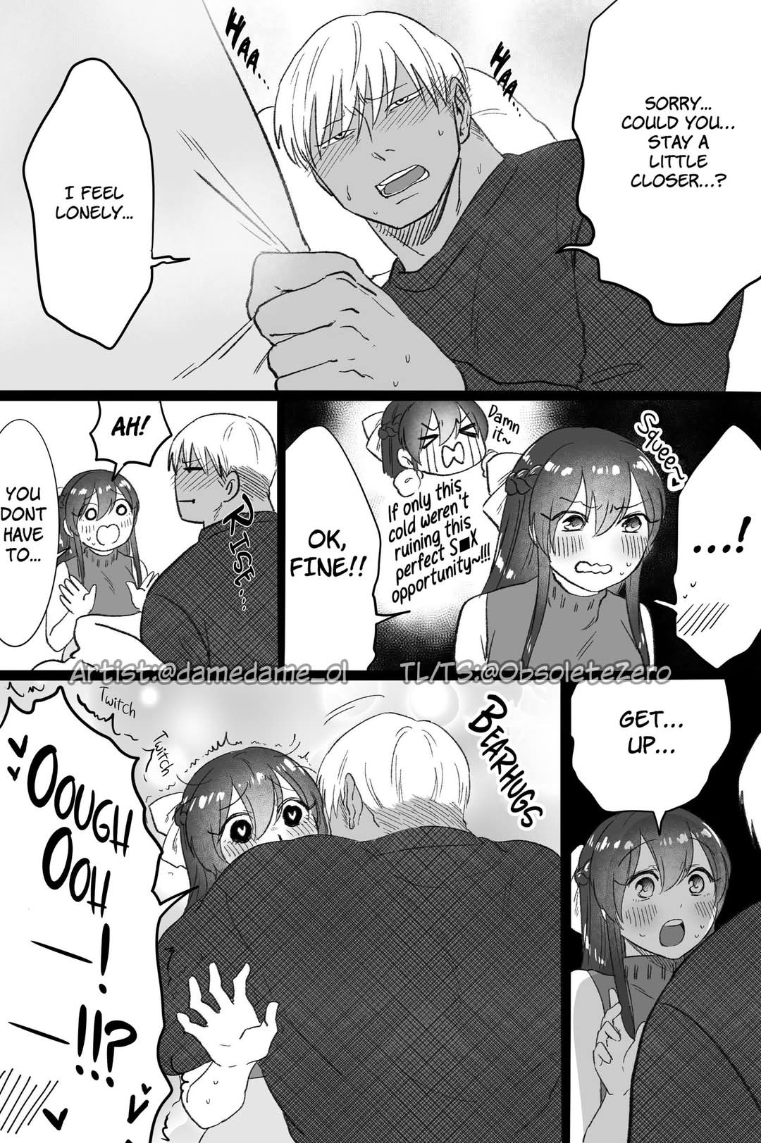 Bear and Bunny Cannot Be Friends Chapter 73 page 7 - Chapter 73: Under the Weather