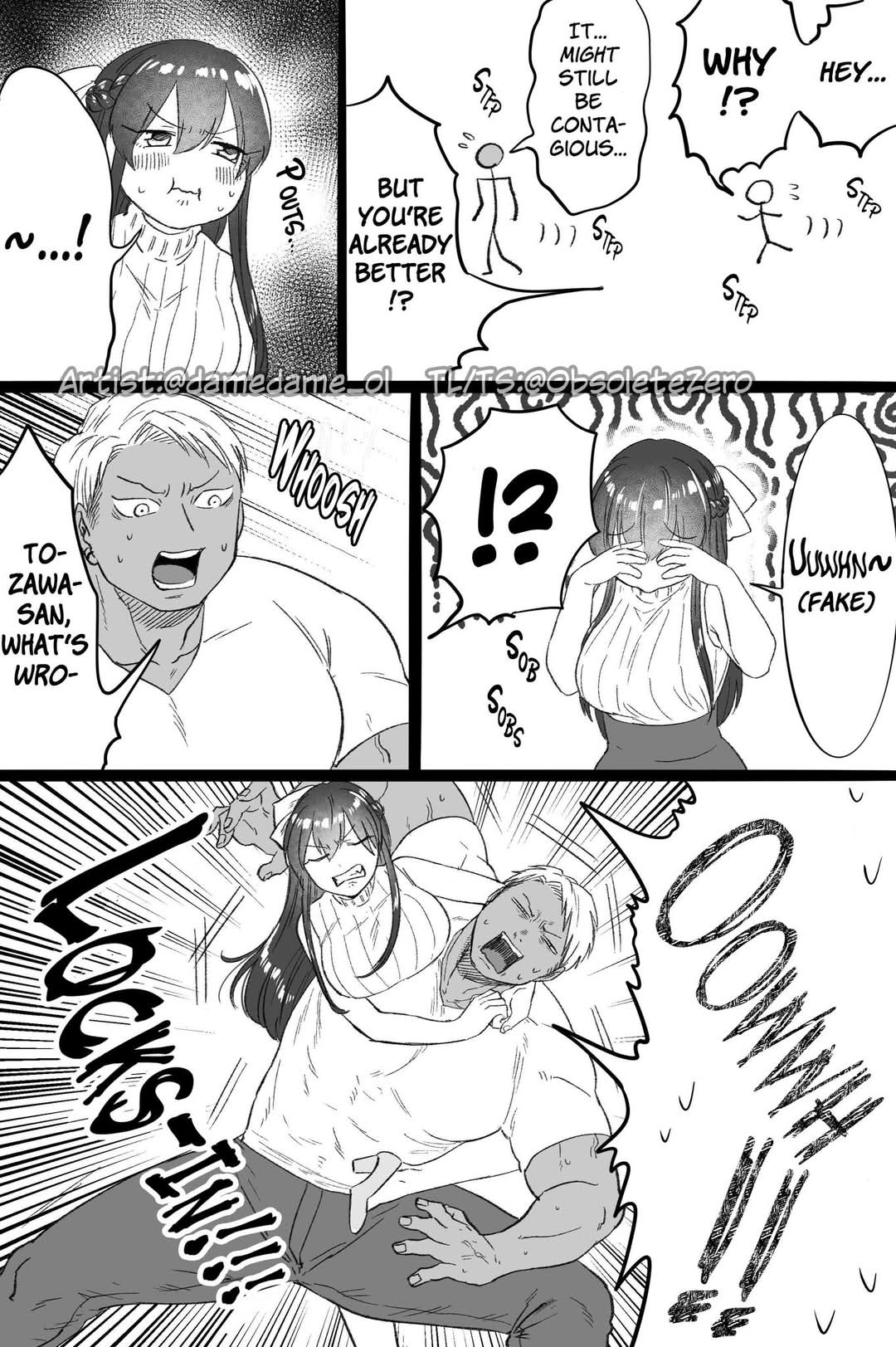 Bear and Bunny Cannot Be Friends Chapter 74 page 2 - Chapter 74: Personal Space