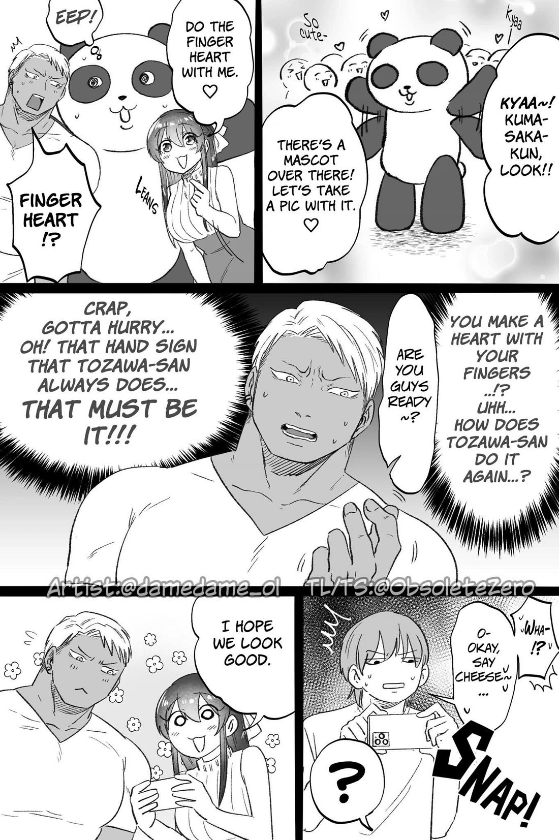 Bear and Bunny Cannot Be Friends Chapter 78 page 1 - Chapter 78: I Was Just Trying To Copy You...