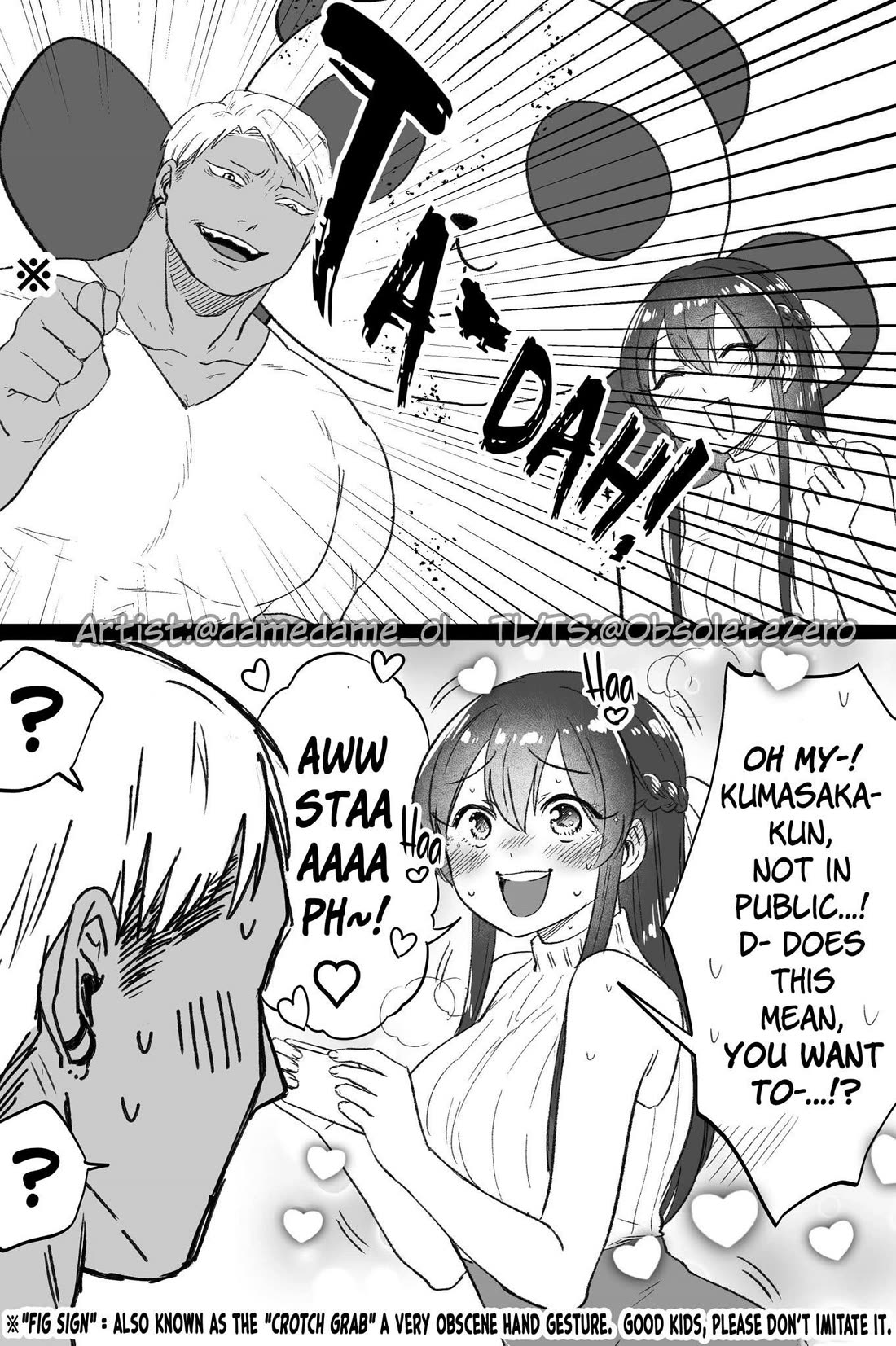 Bear and Bunny Cannot Be Friends Chapter 78 page 2 - Chapter 78: I Was Just Trying To Copy You...