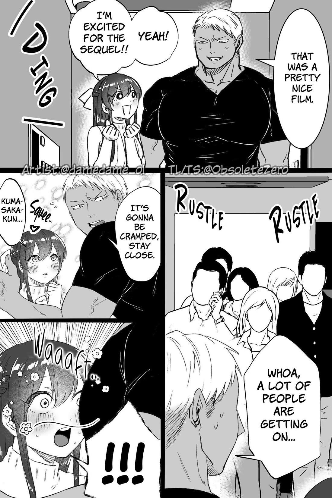Bear and Bunny Cannot Be Friends Chapter 80 page 1 - Chapter 80: ★★★★★ - Just a sniff and you'll get hooked. I'm addicted to the scent.
