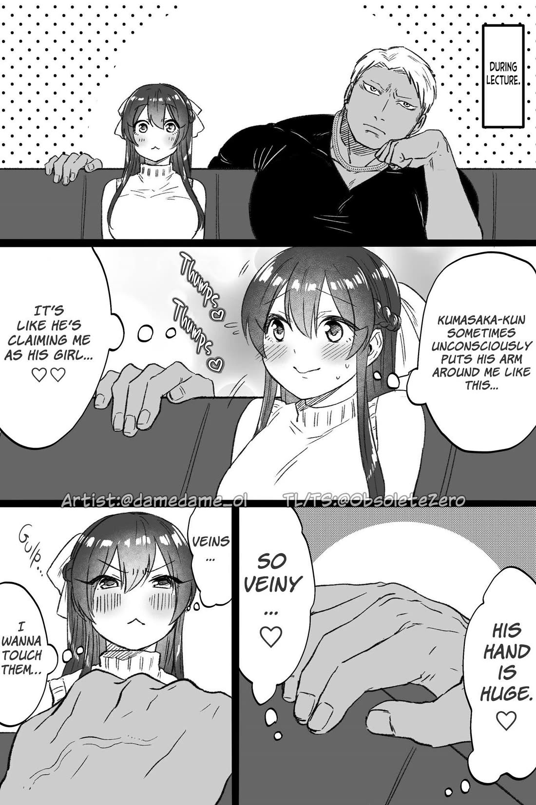 Bear and Bunny Cannot Be Friends Chapter 83 page 1 - Chapter 83: Veins