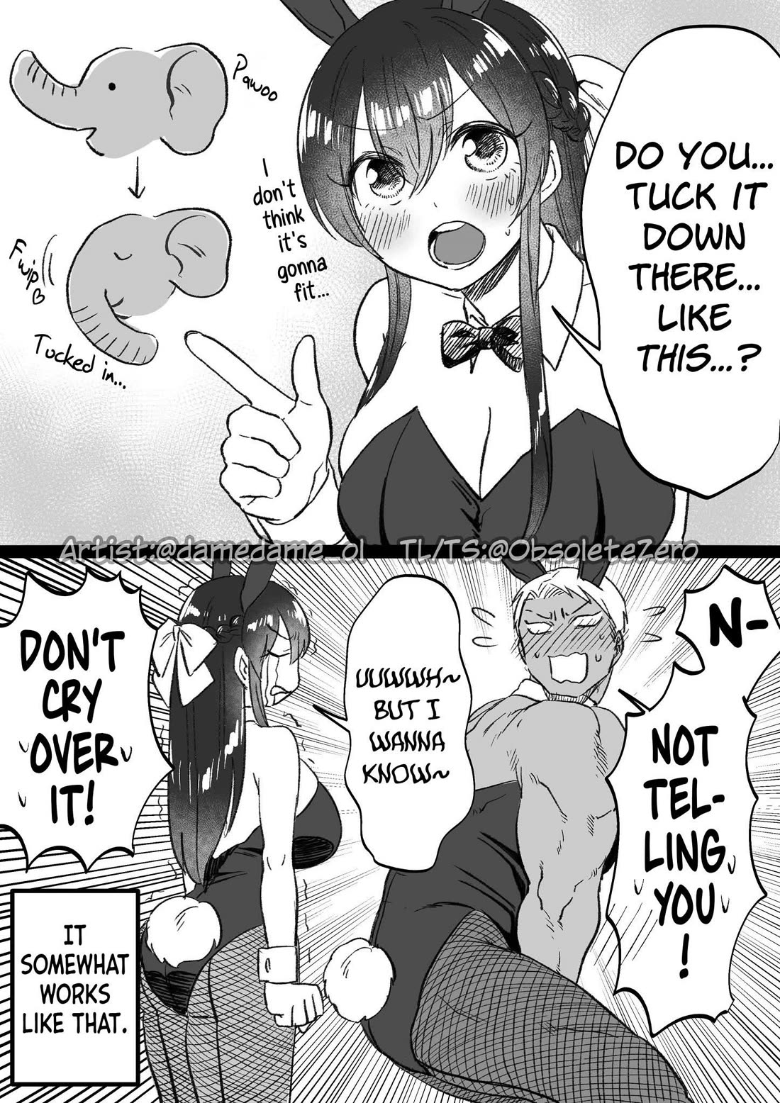 Bear and Bunny Cannot Be Friends Chapter 86 page 2 - Chapter 86: Storing Technique
