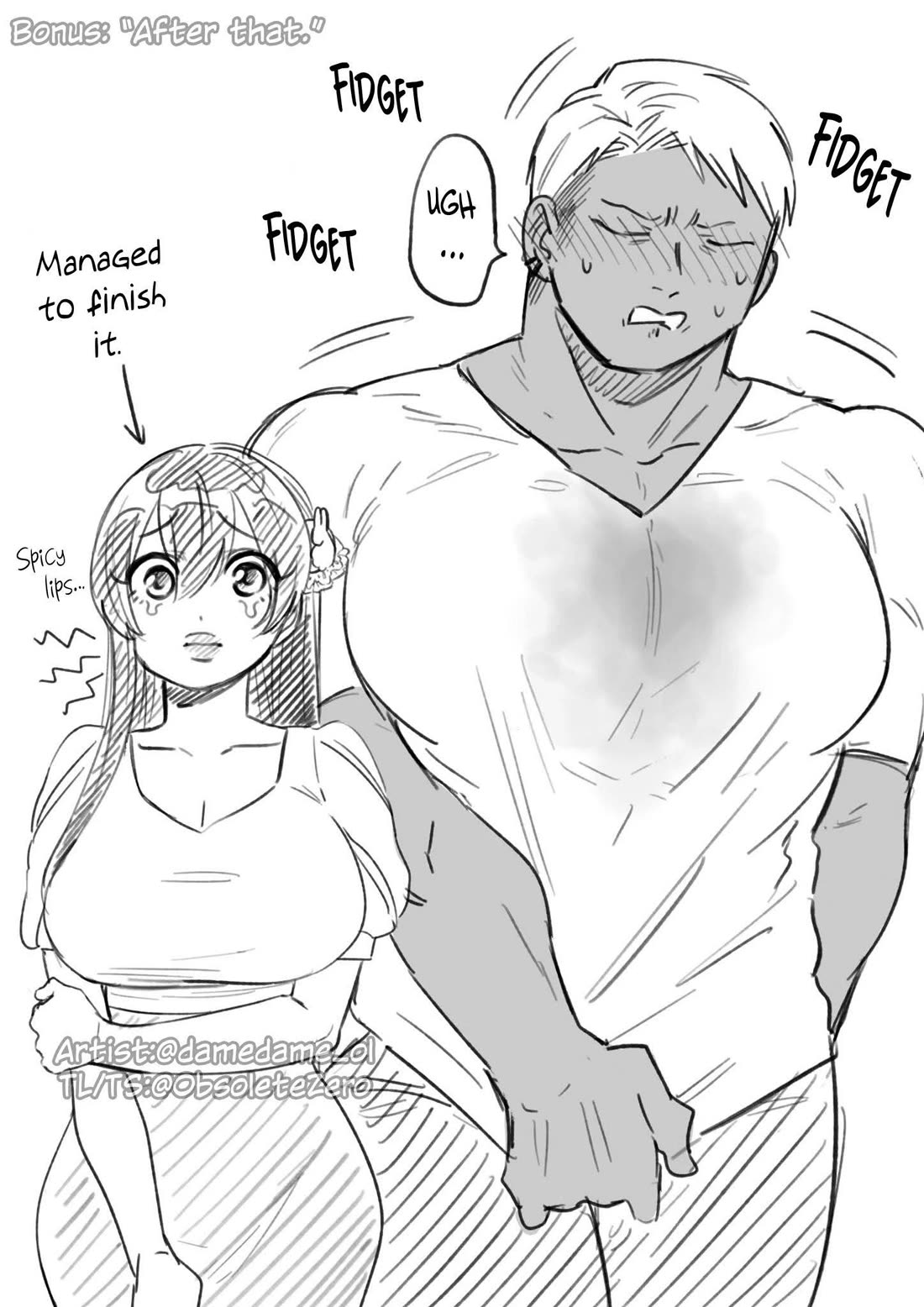 Bear and Bunny Cannot Be Friends Chapter 87 page 5 - Chapter 87: Good for Blood Flow
