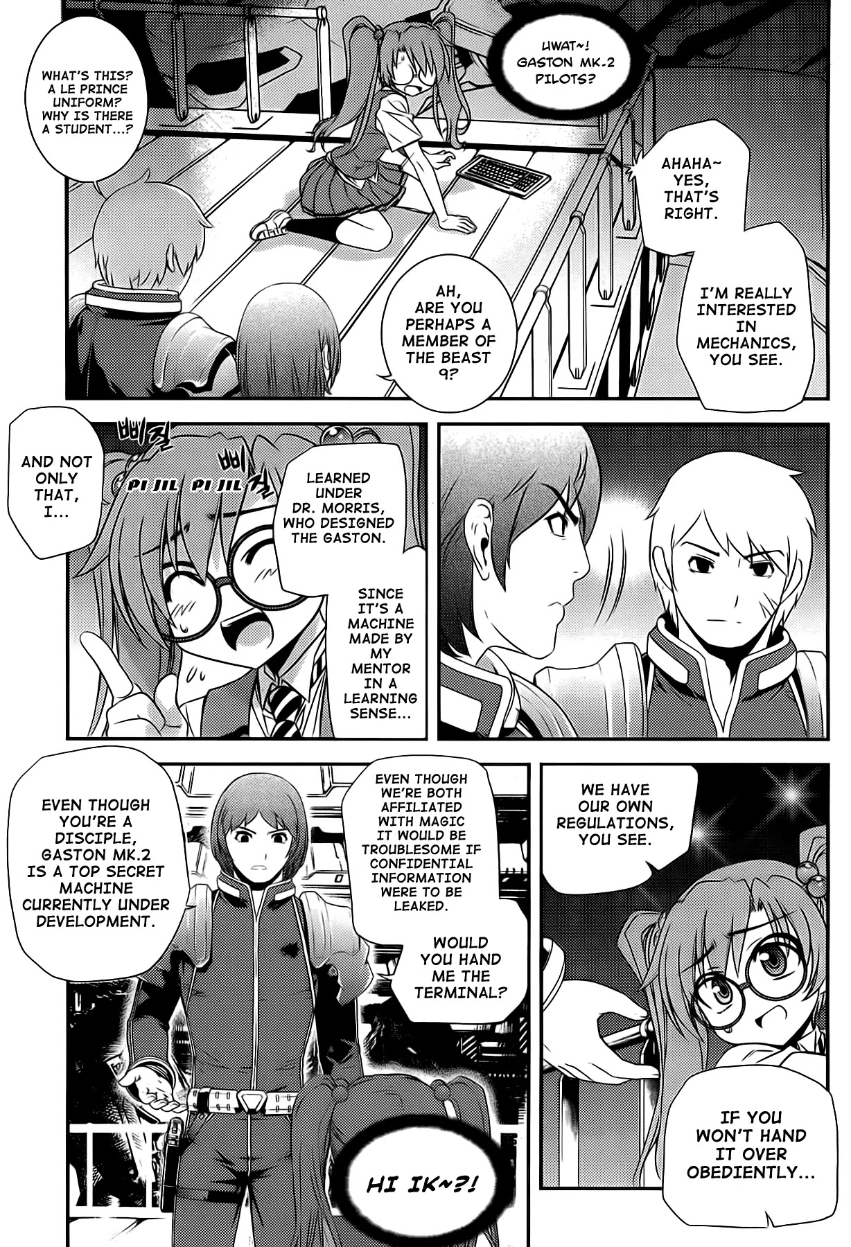 Beast 9 Chapter 22 page 32 - Chapter 22: Blank Terror