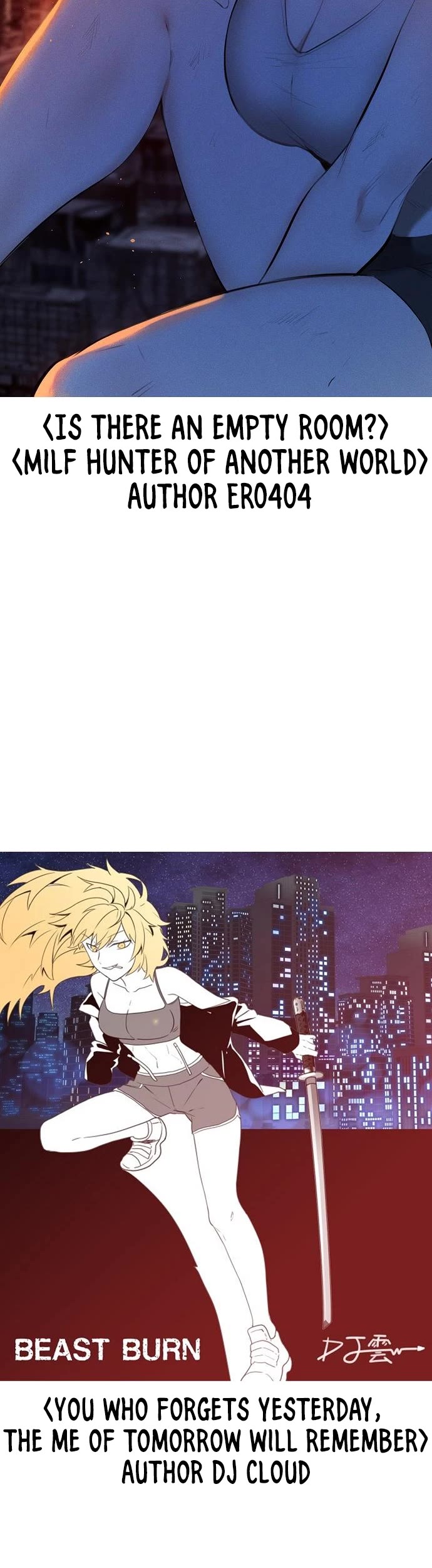 Beast Burn Chapter 71 page 24 - Chapter 71: Afterword [END]