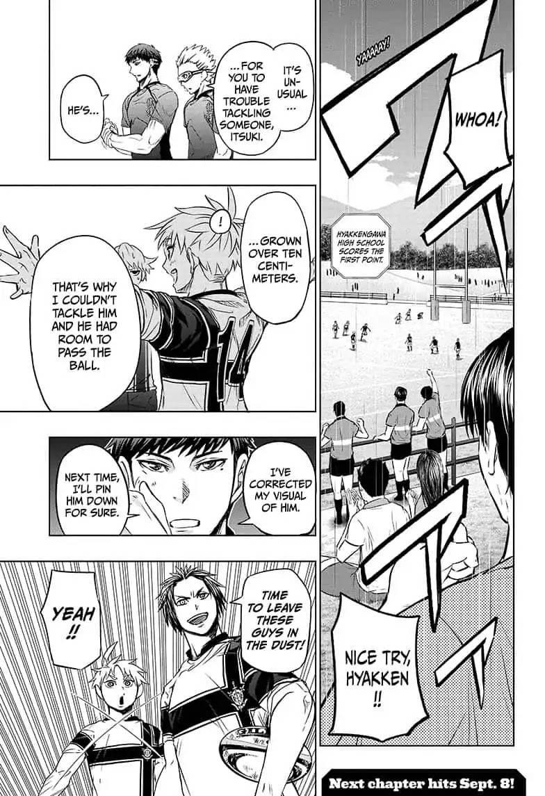 Beast Children Chapter 14 page 19 - Chapter 14: National High School Rugby Sevens Tournament Tokyo District Round One Opener